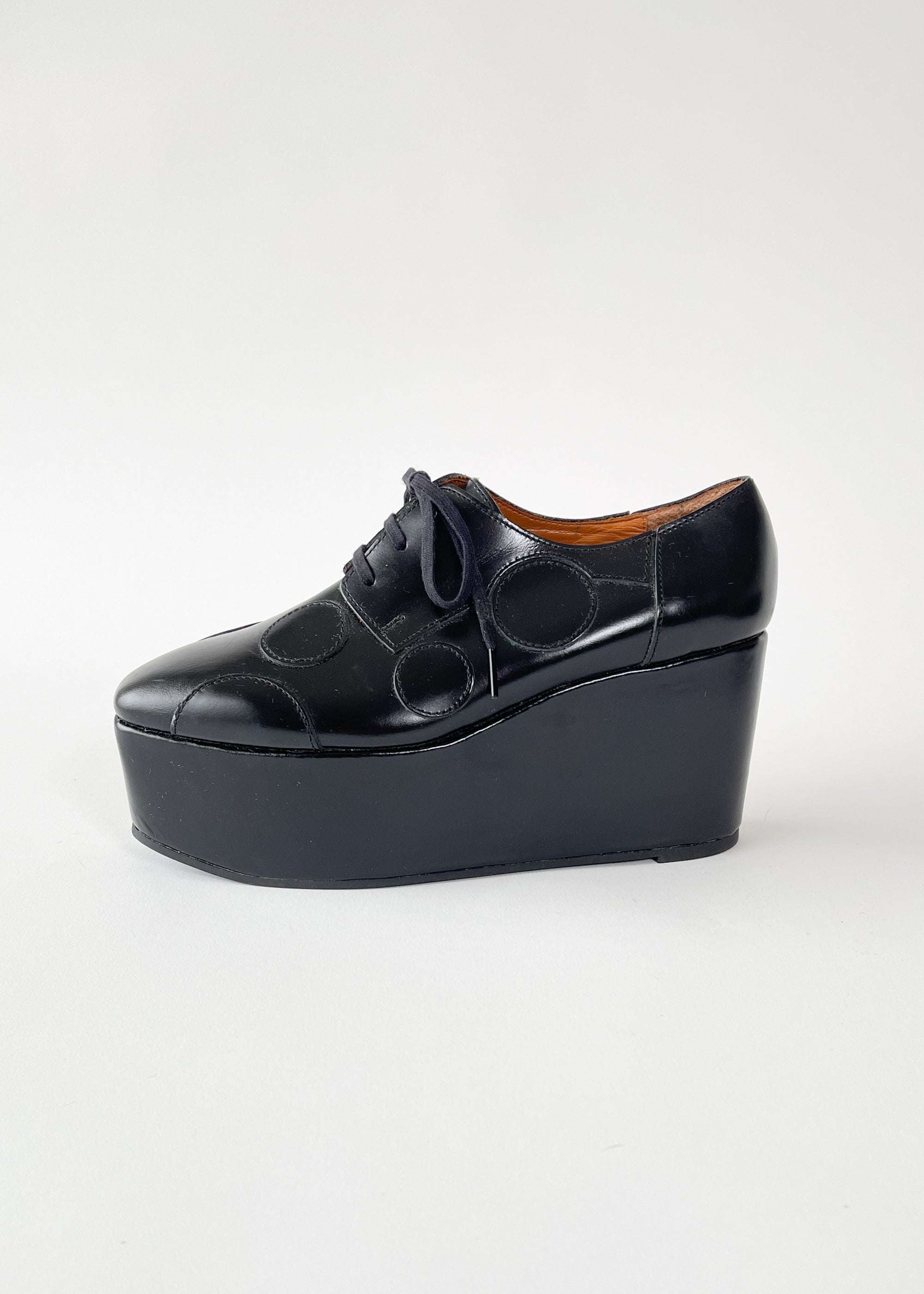 Junya Watanabe Comme des Garcons Platform Circle Shoes