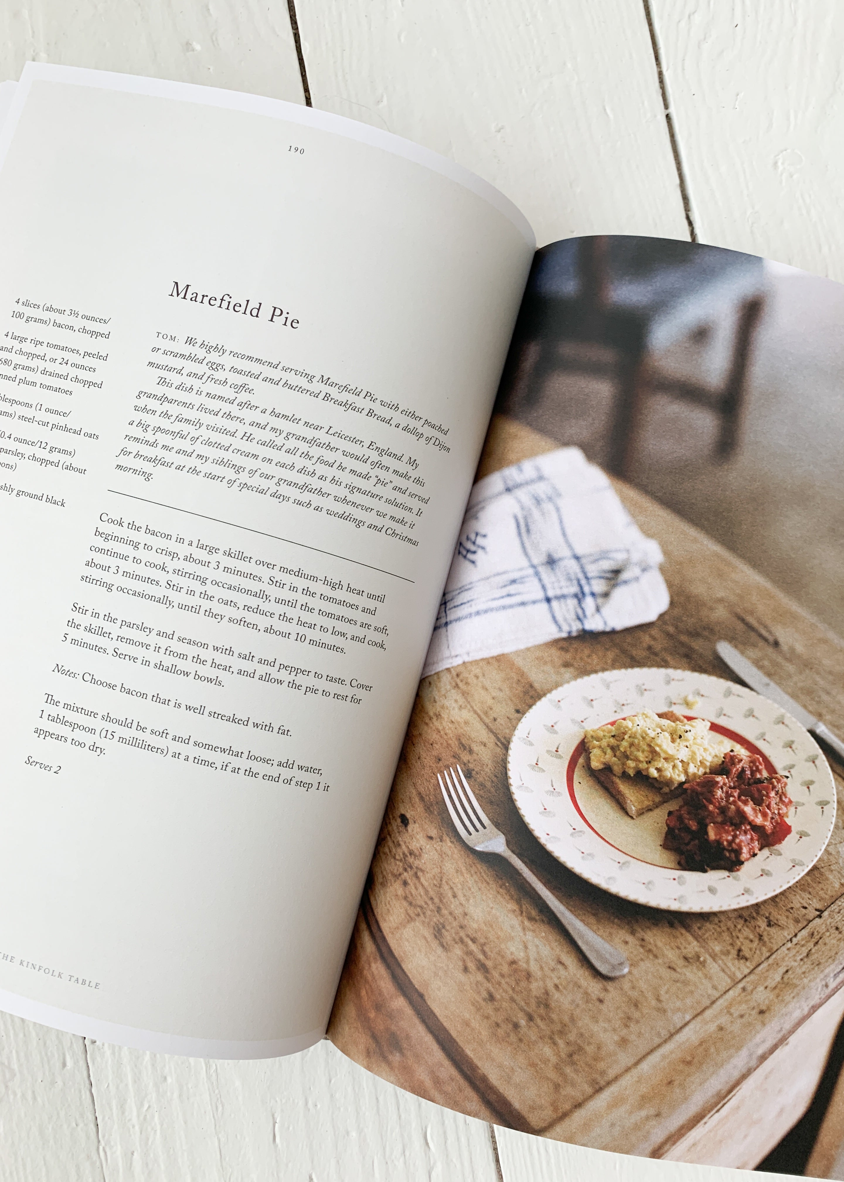 The Kinfolk Table Cookbook