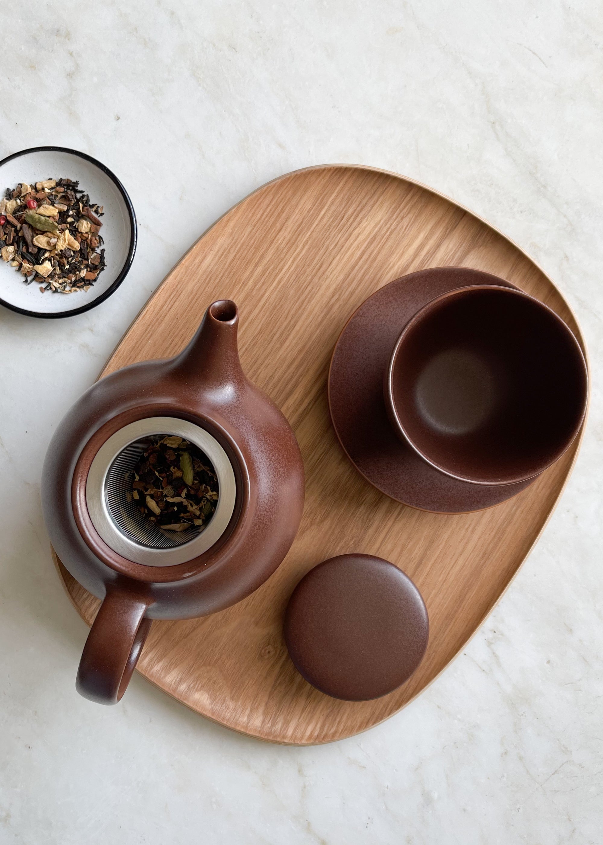 Nonslip Wood Tray