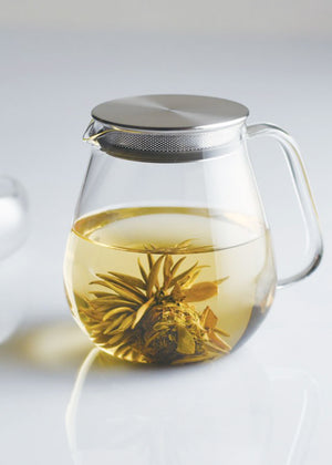 Kinto One Touch Glass Teapot