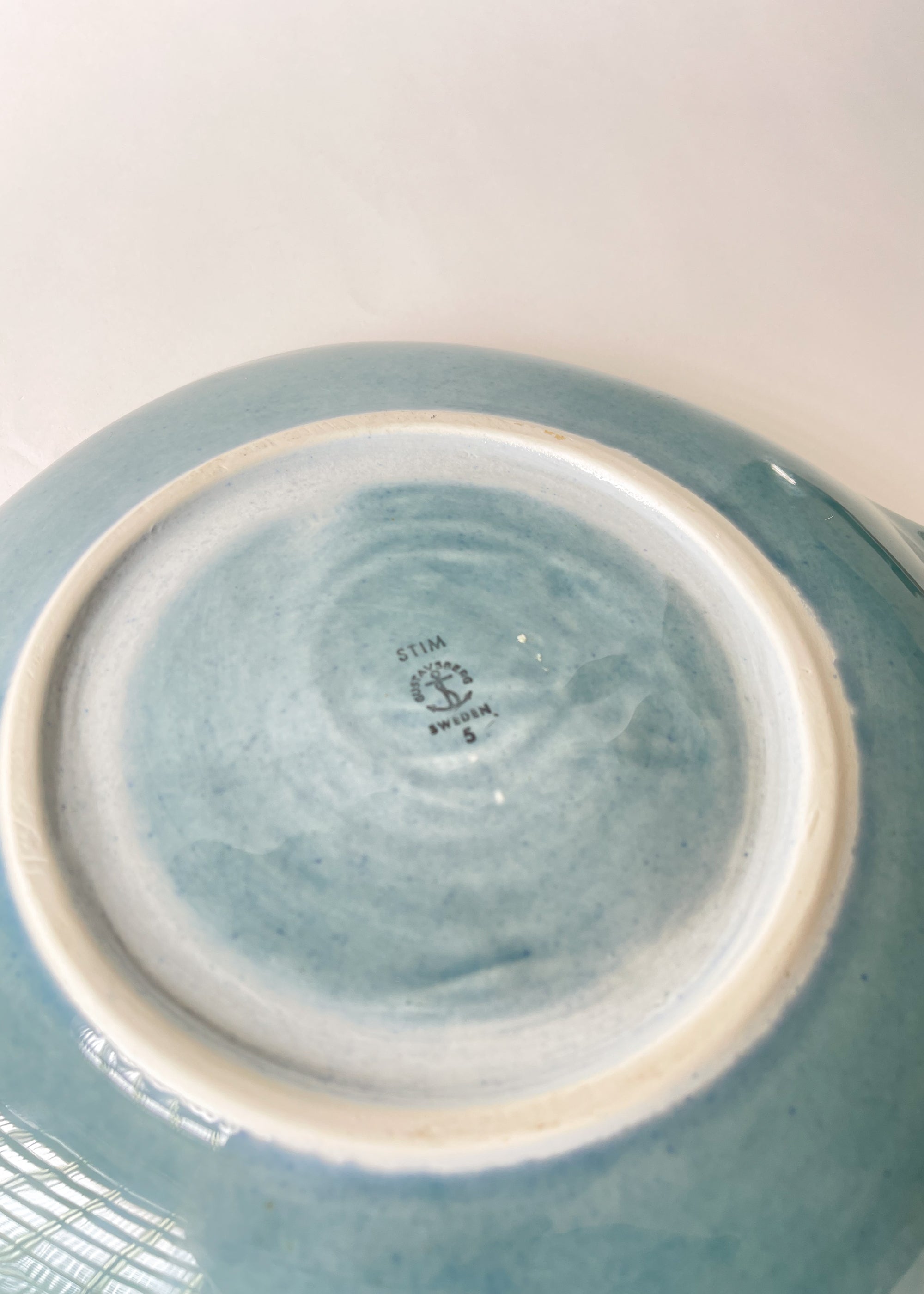 Vintage MCM Lisa Larson Ceramic Fish Plate