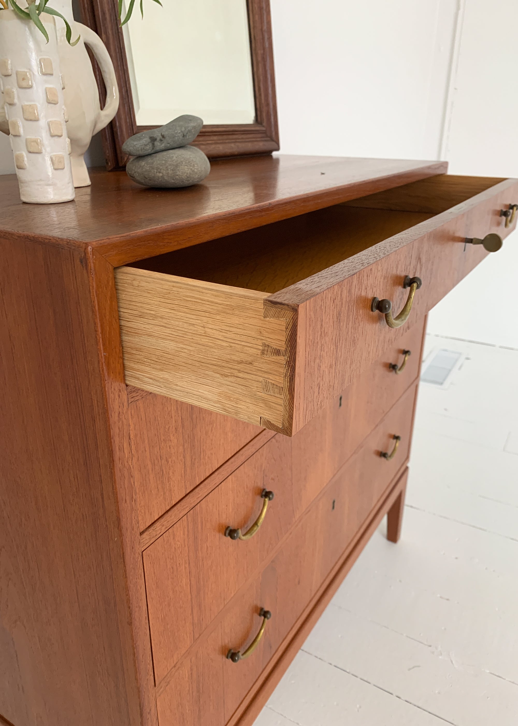 MidCentury Ole Wanscher Danish Mahogany Dresser
