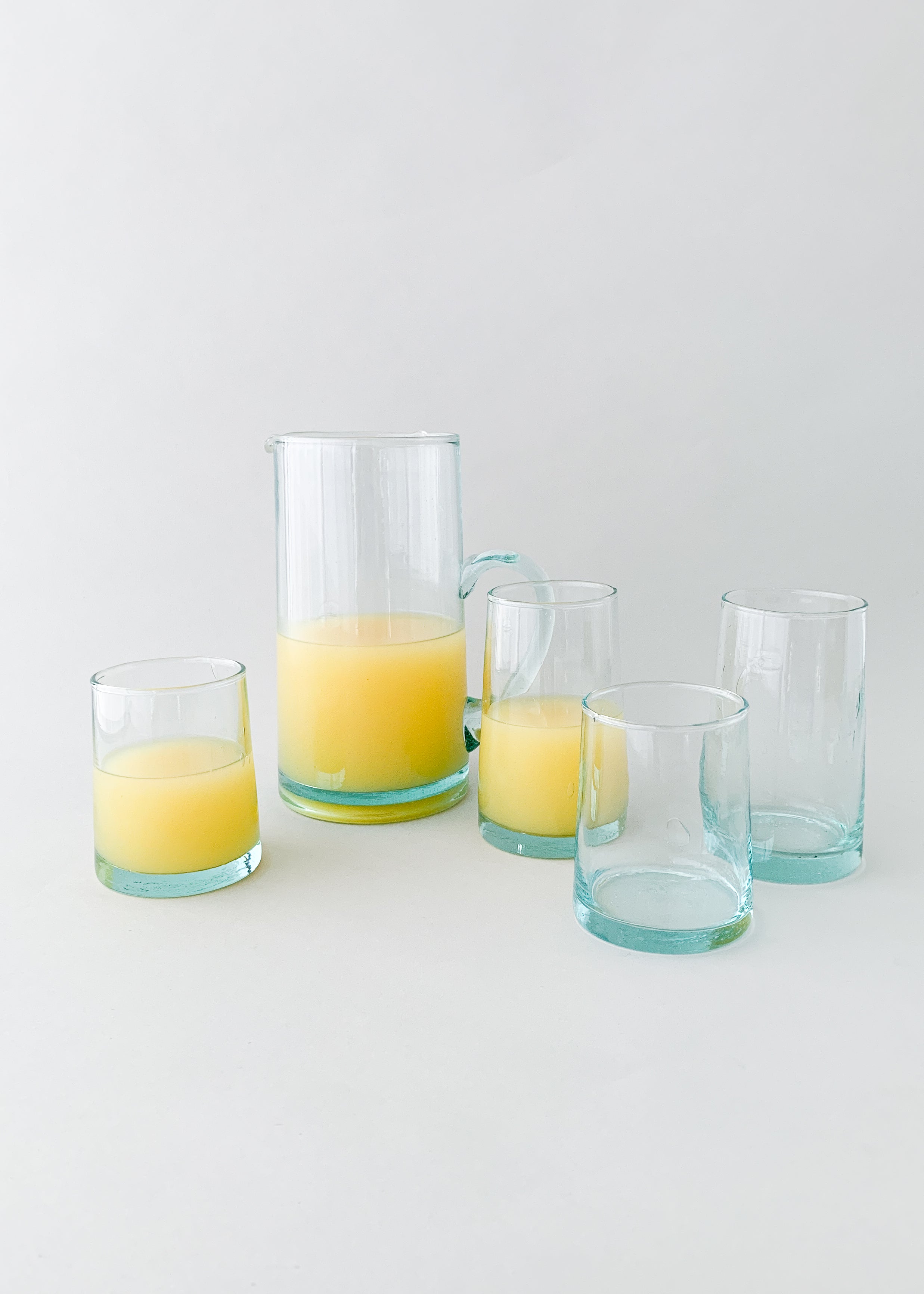 Moroccan Handblown Pitcher