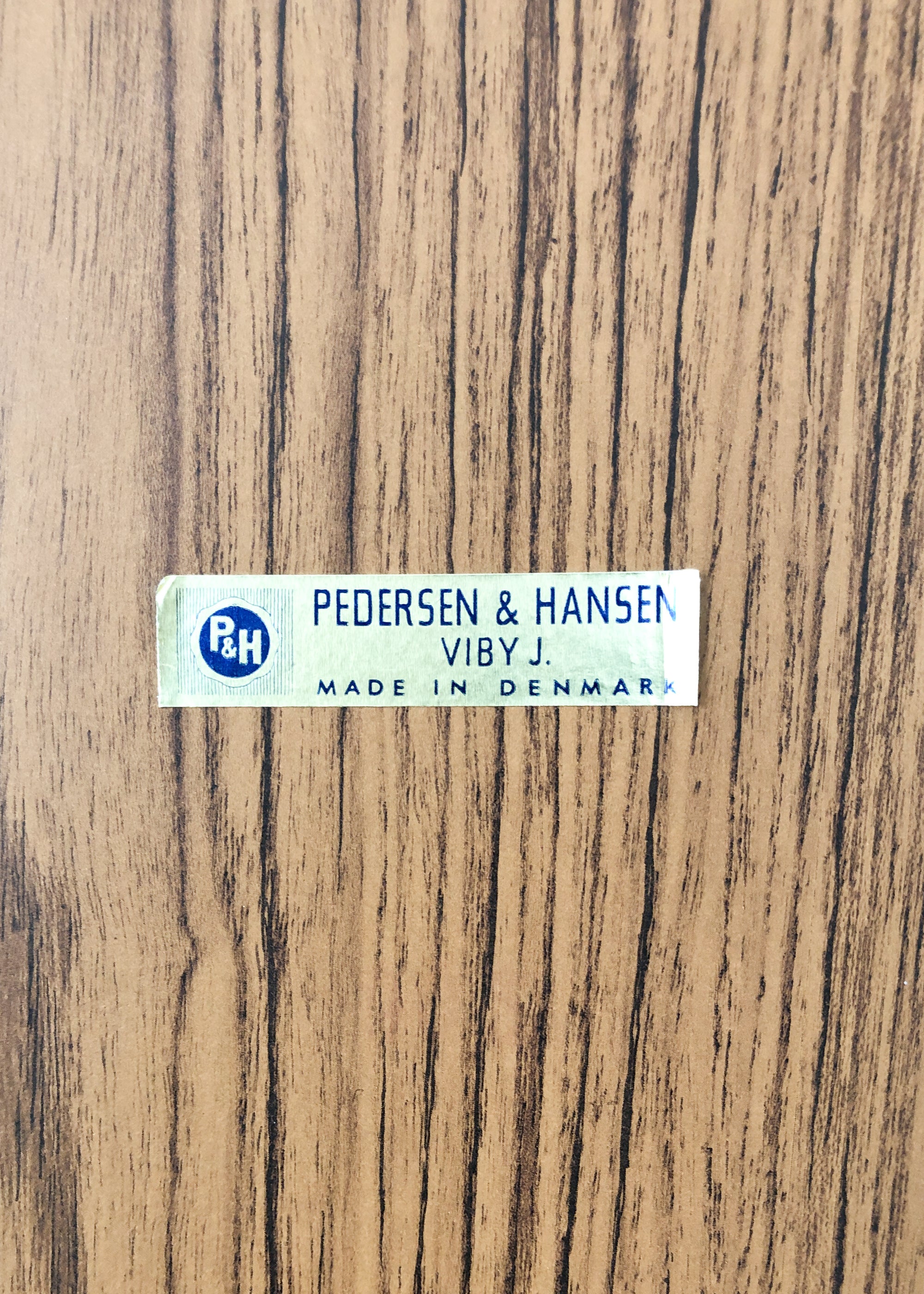 Vintage Pedersen and Hansen Danish Teak Swivel Vanity Mirror