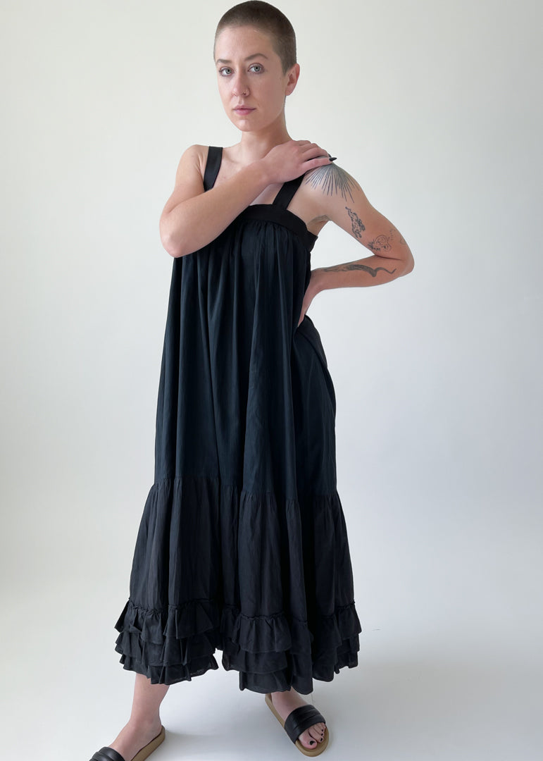Reworked Victorian Open Back Dress