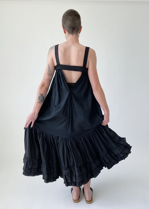 Reworked Victorian Open Back Dress
