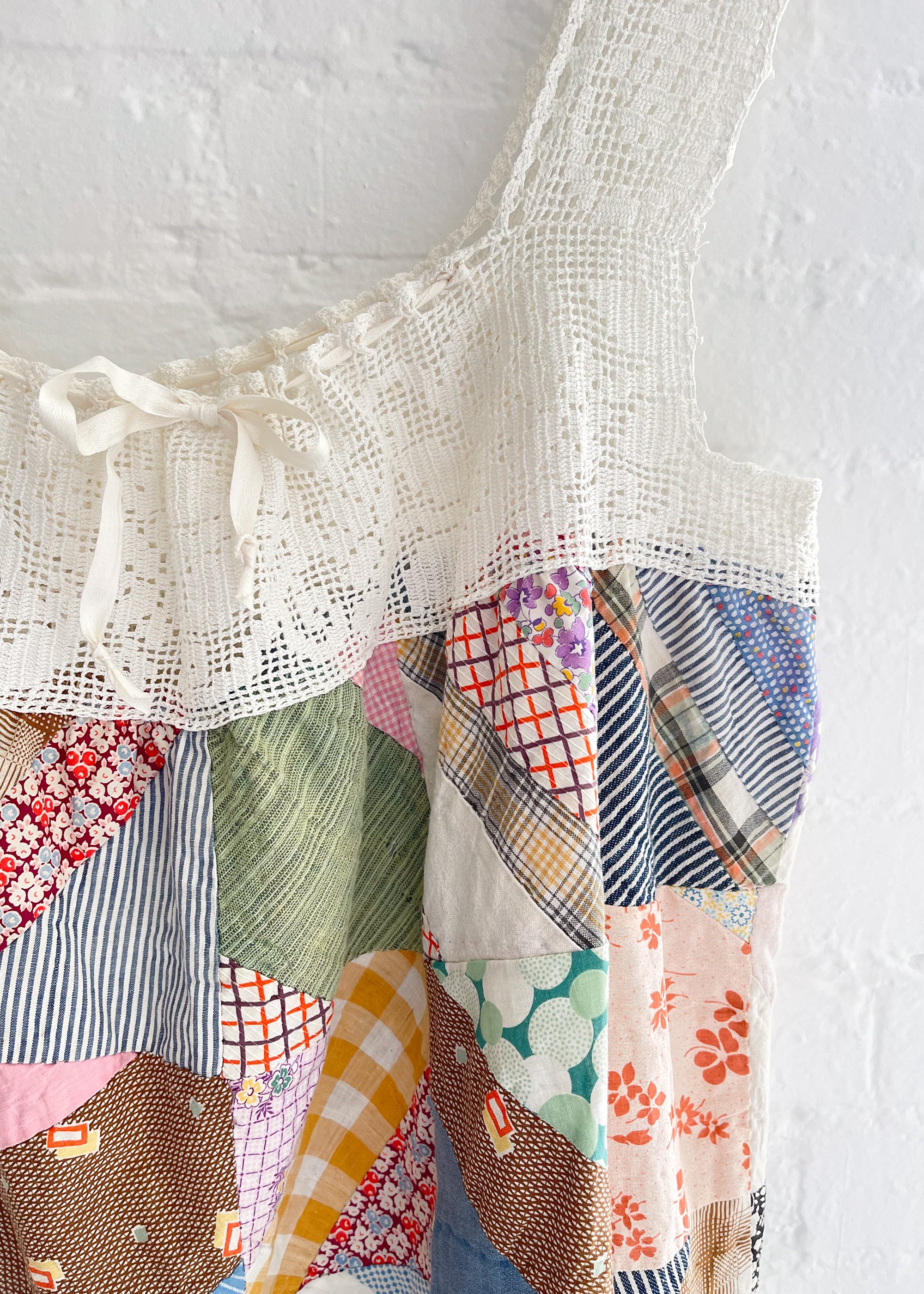 Vintage Remade 1930s Quilt Top
