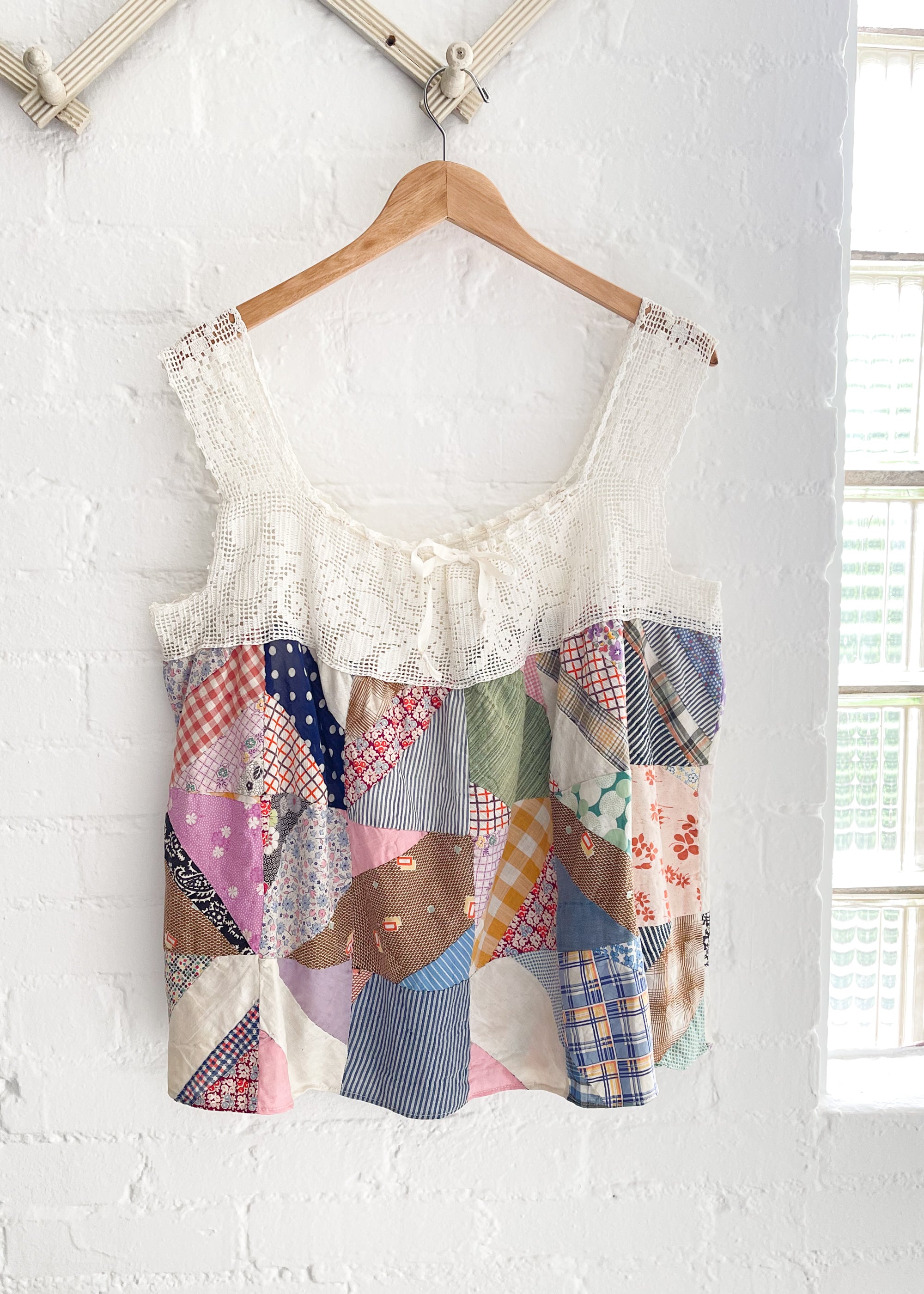 Vintage Remade 1930s Quilt Top