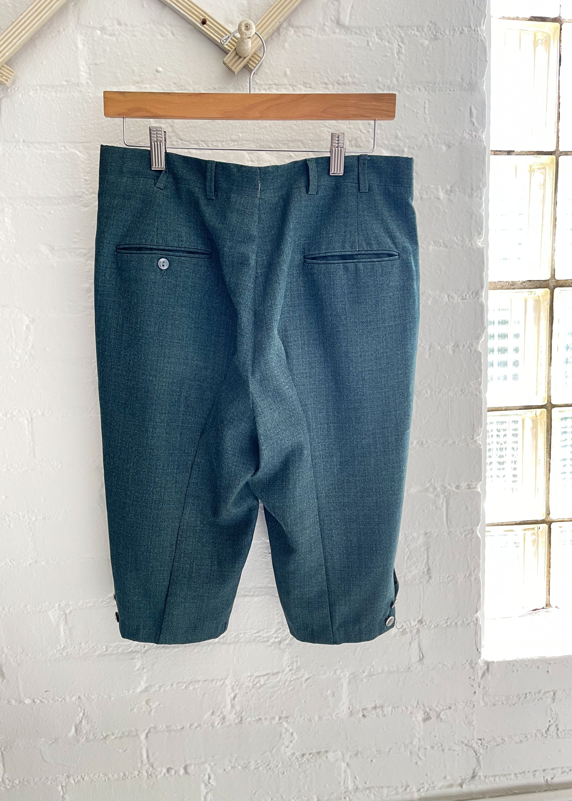 Reworked Vintage Menswear Capri Pants - Raleigh Vintage