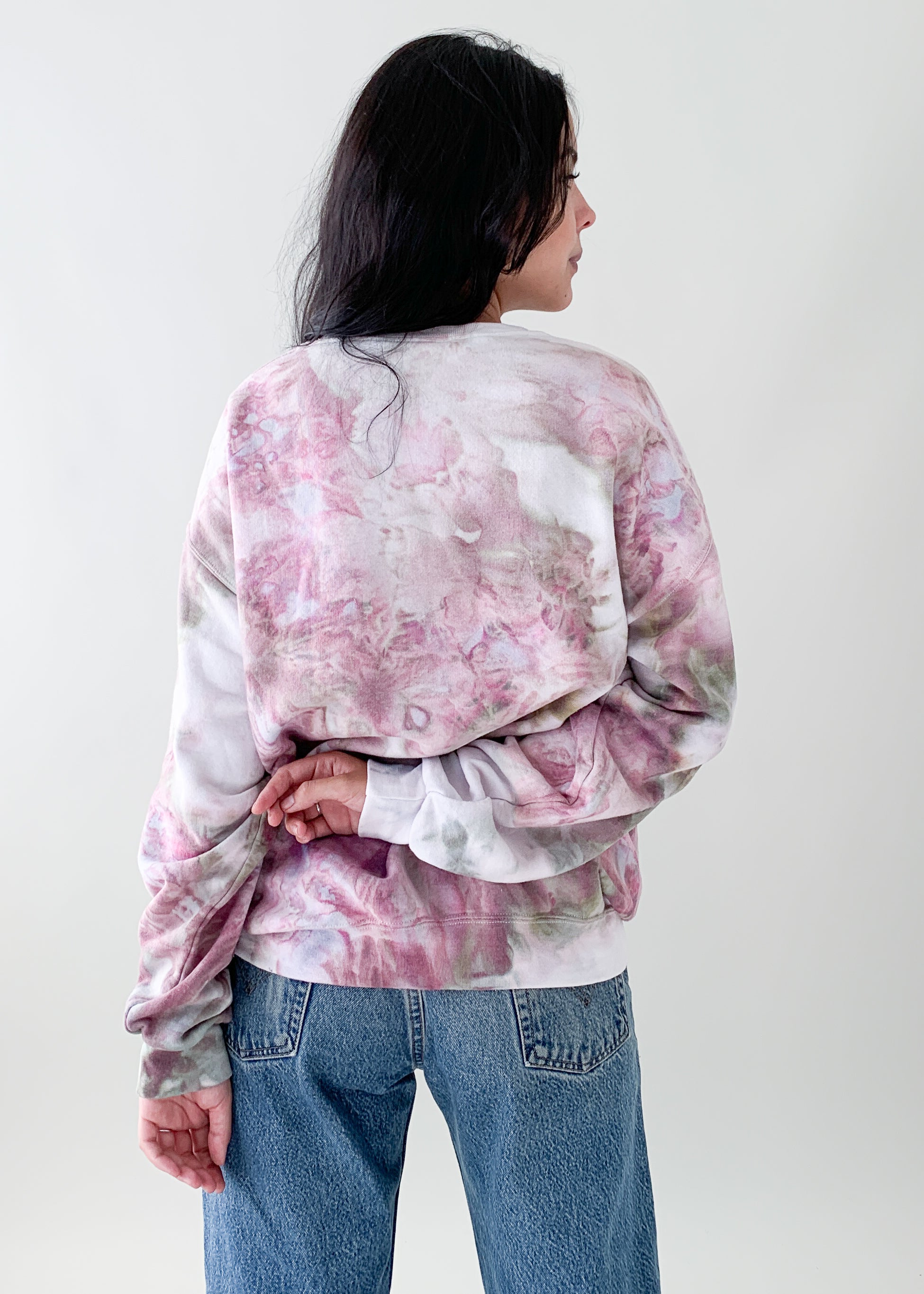 Botanical Tie Dye Sweatshirt