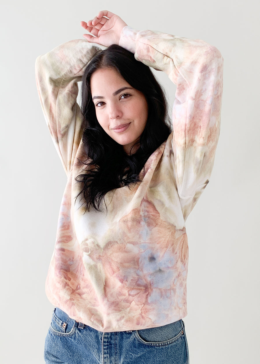 Earthen Swirl Tie Dye Sweatshirt