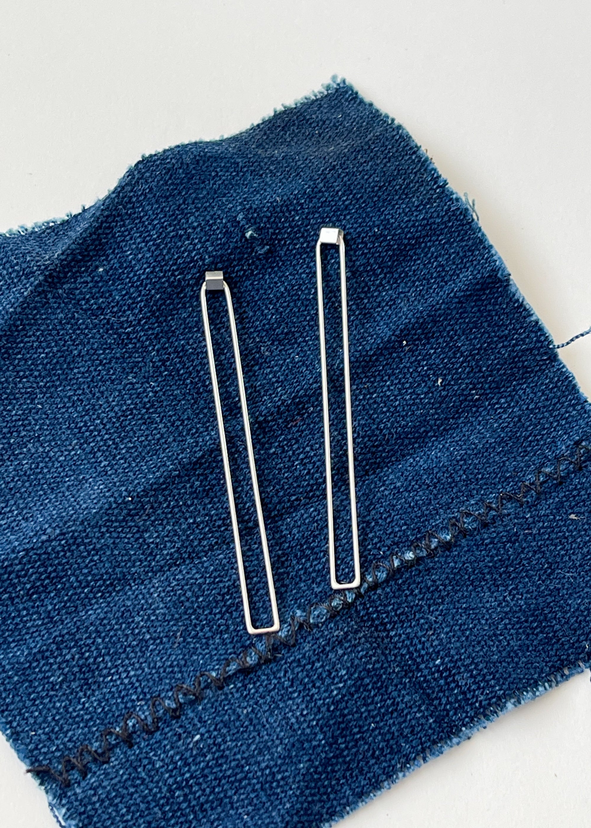 S. Tector Metals Sterling Swing Hoops
