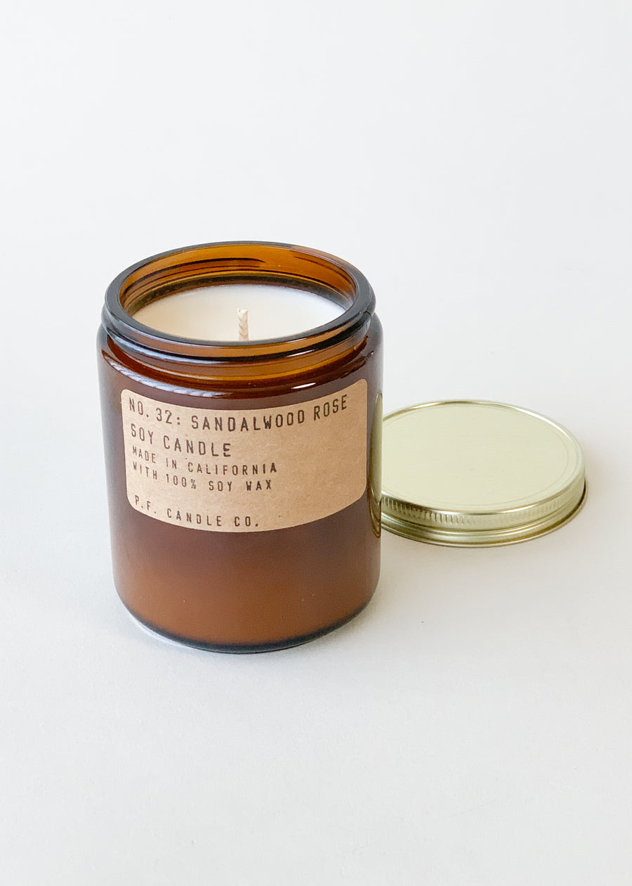 Sandalwood Rose Soy Candle