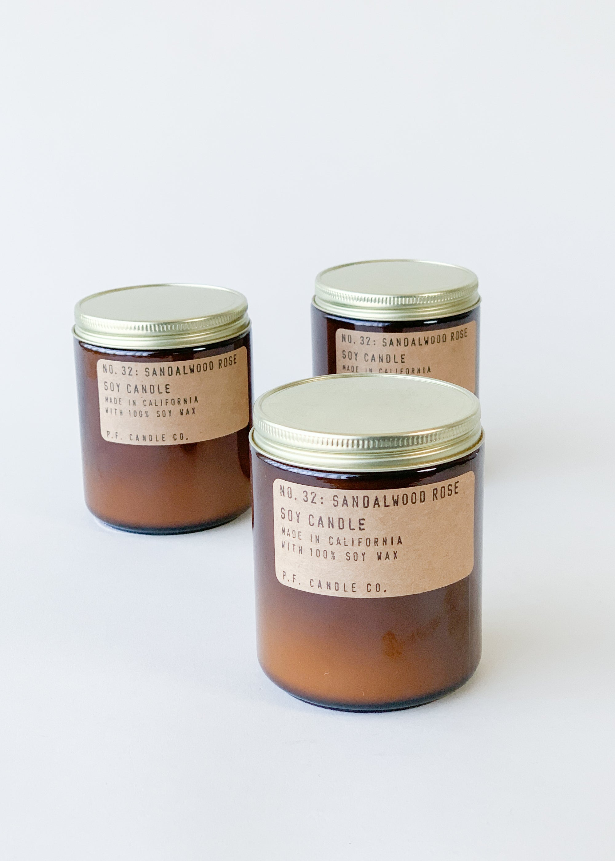 Sandalwood Rose Soy Candle