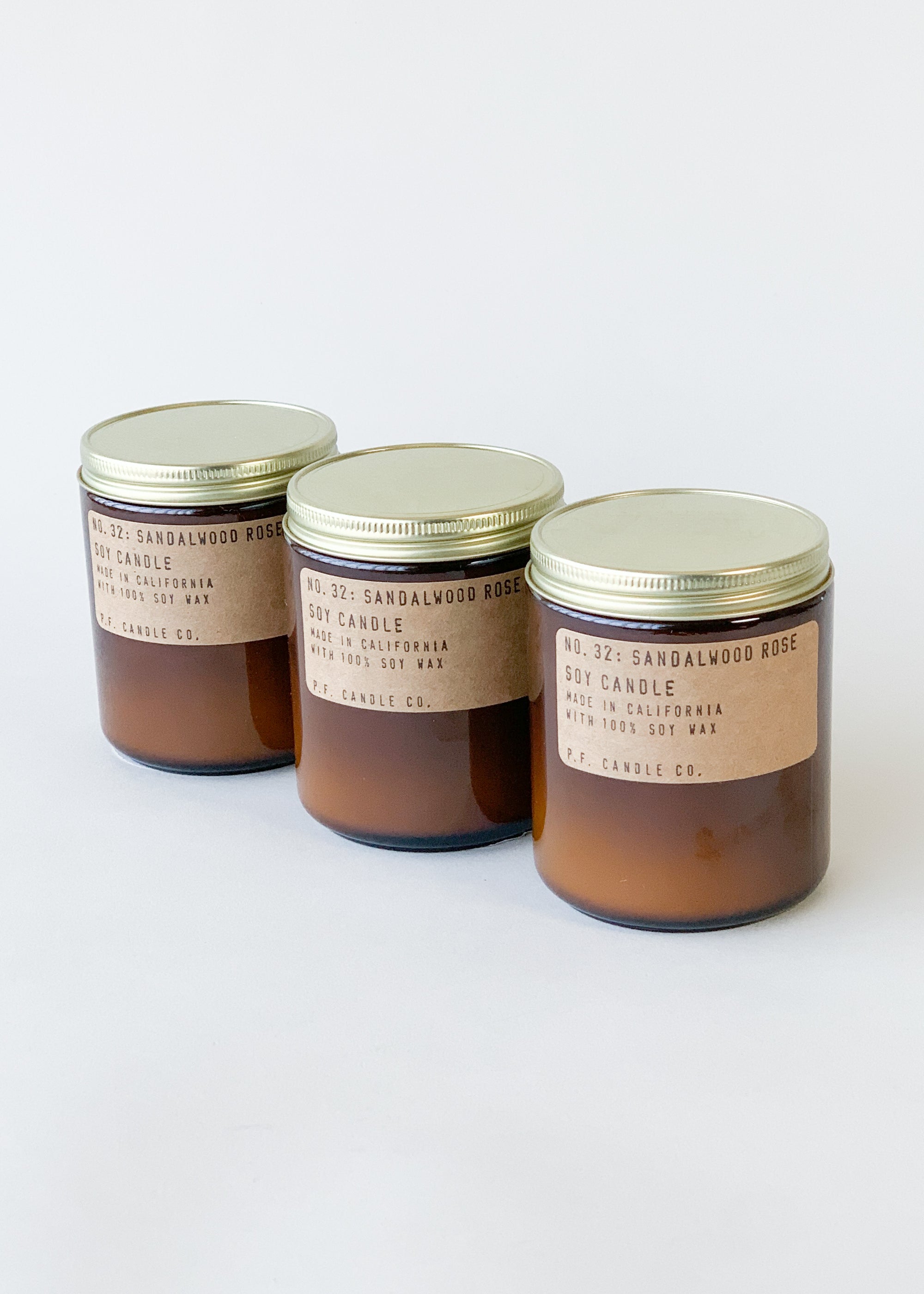 Sandalwood Rose Soy Candle