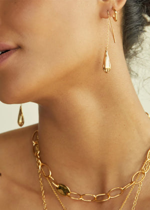 Shujaa Threader Earrings