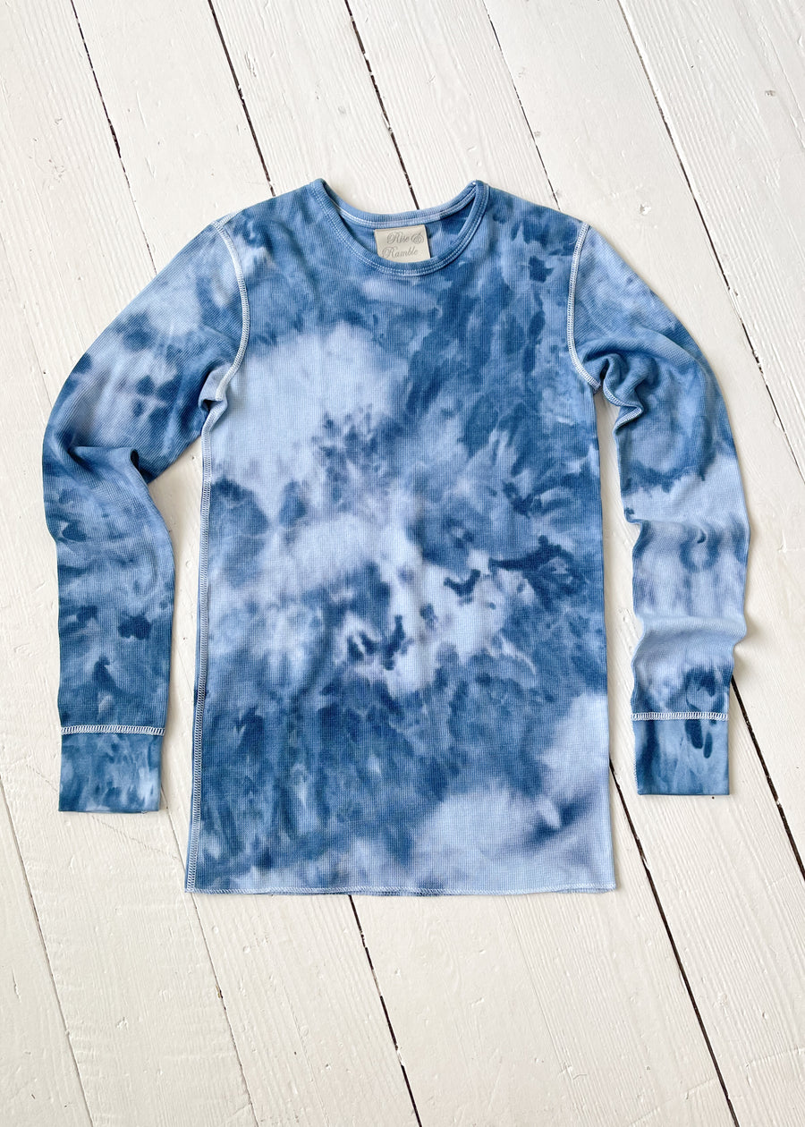 Hand Dyed Thermal T-shirt