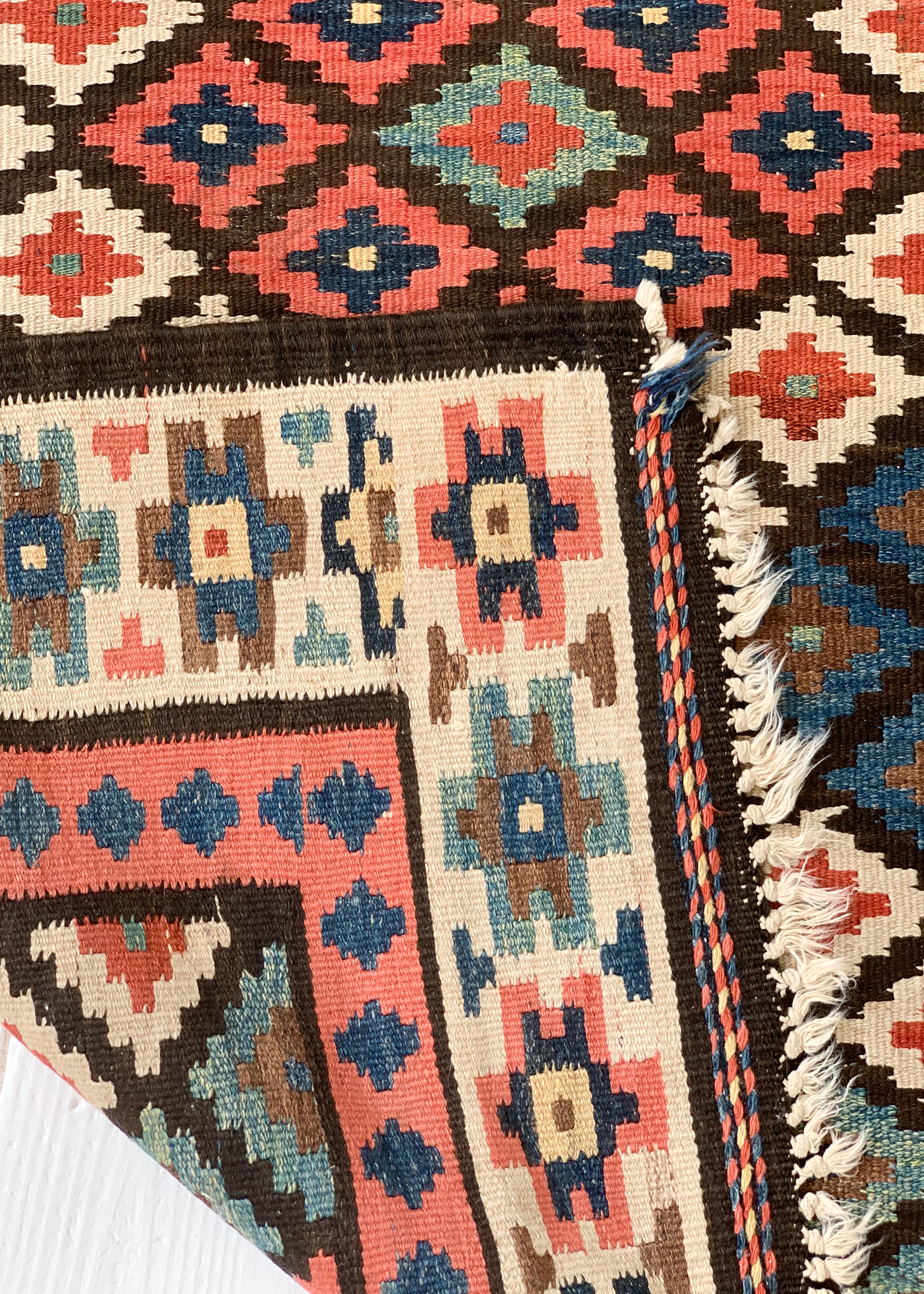 Vintage Turkish Kilim Runner