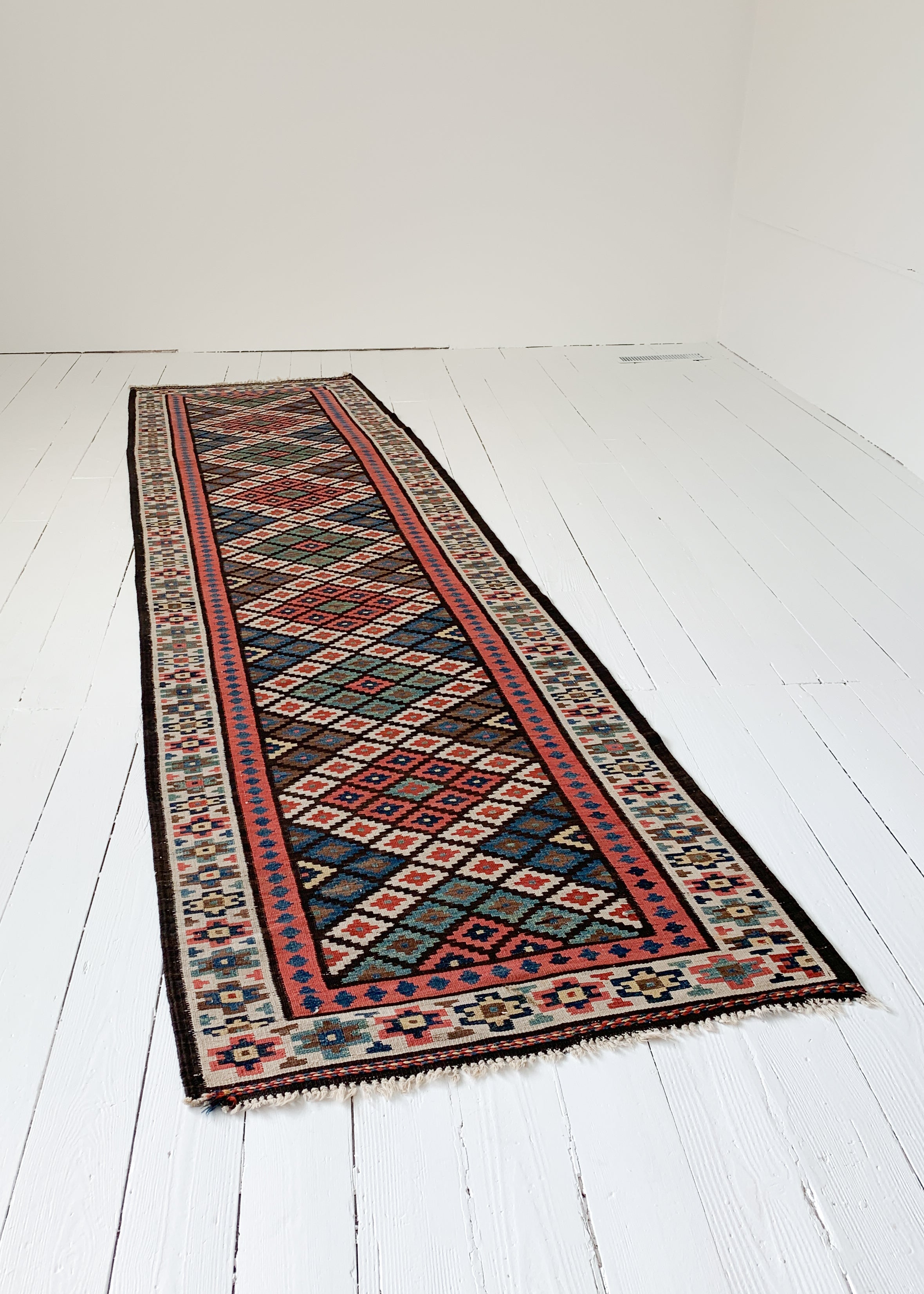 Vintage Turkish Kilim Runner
