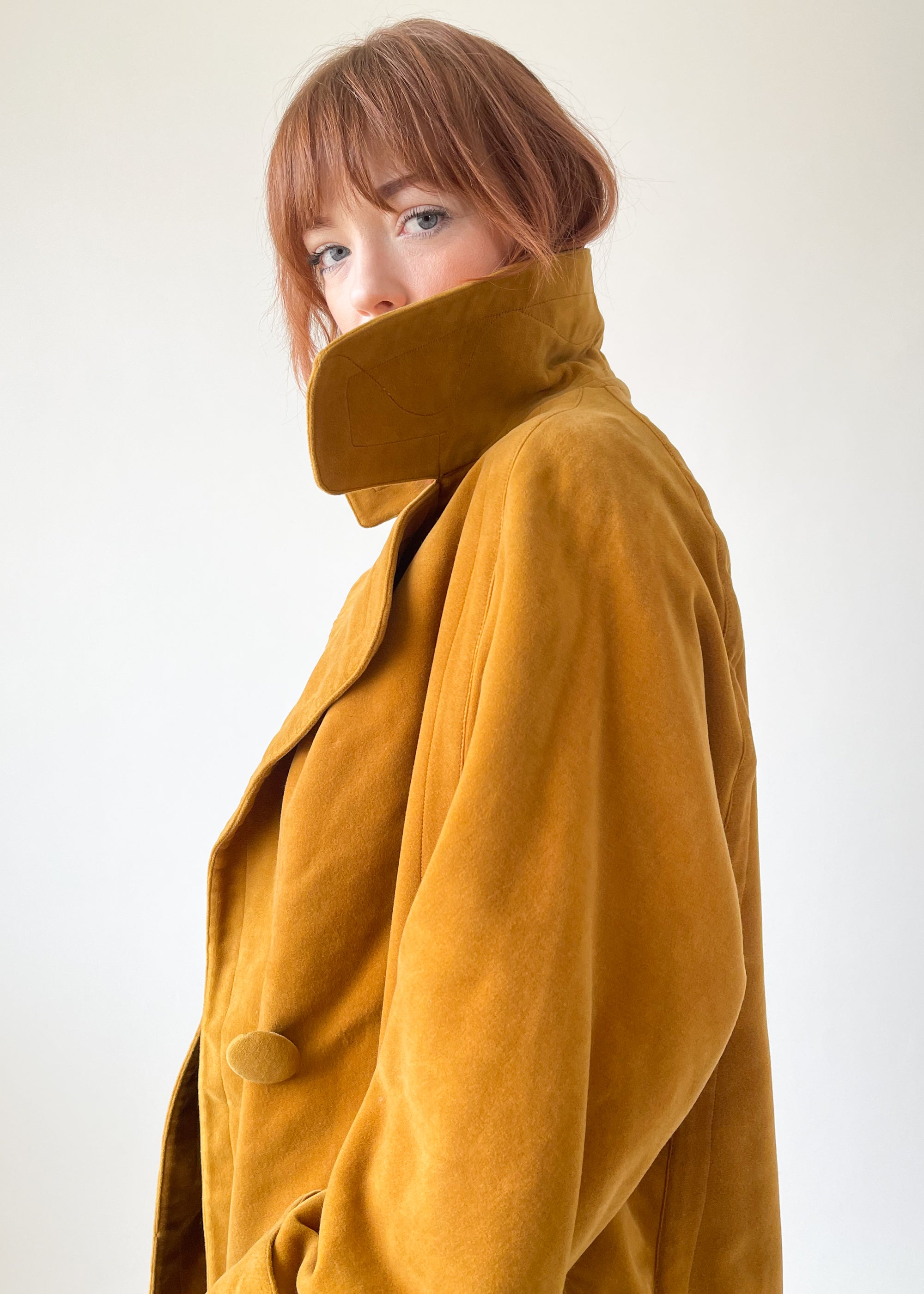 Vintage 1910s Velvet Duster Coat