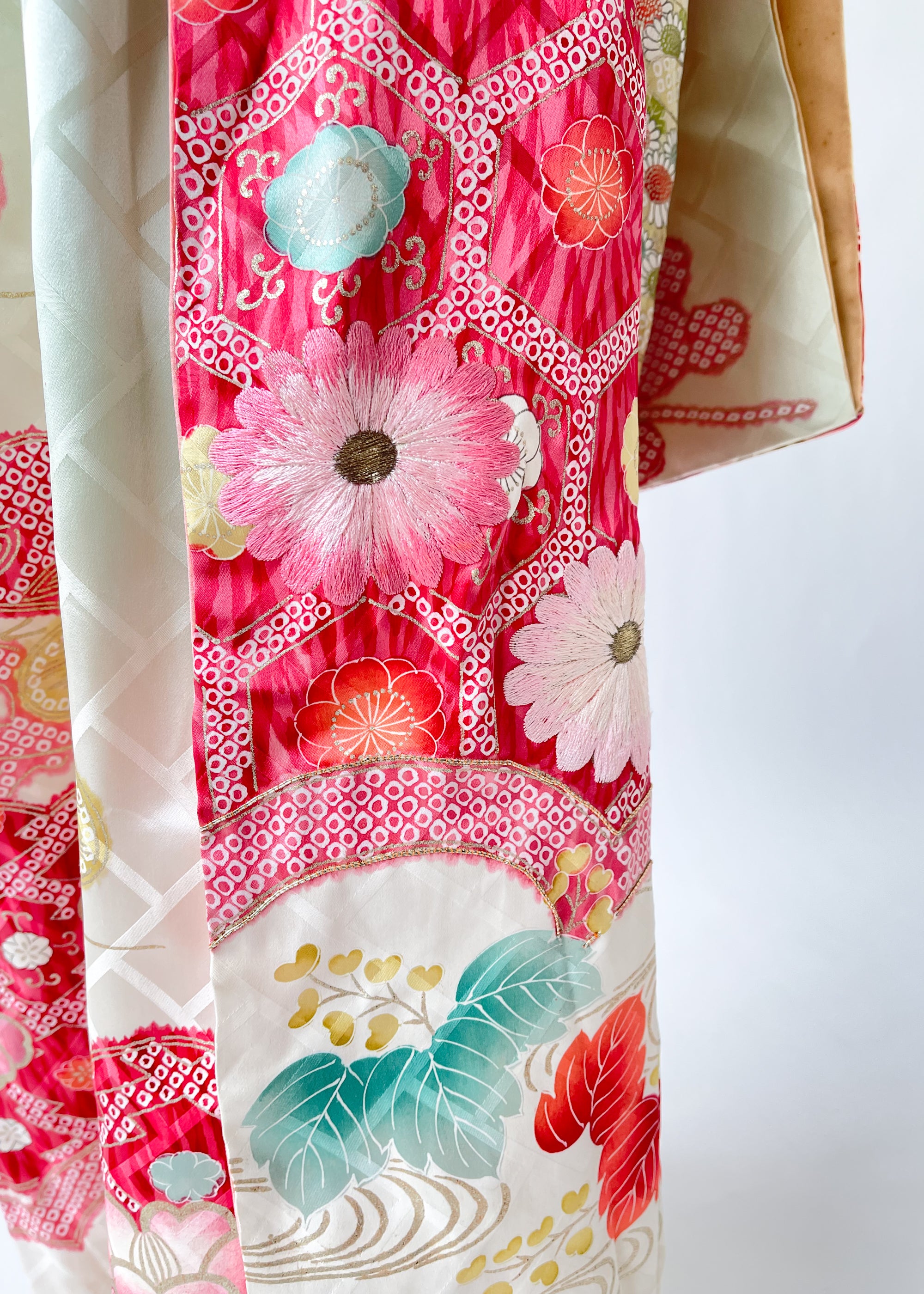 Vintage 1920s Hand-painted Kimono