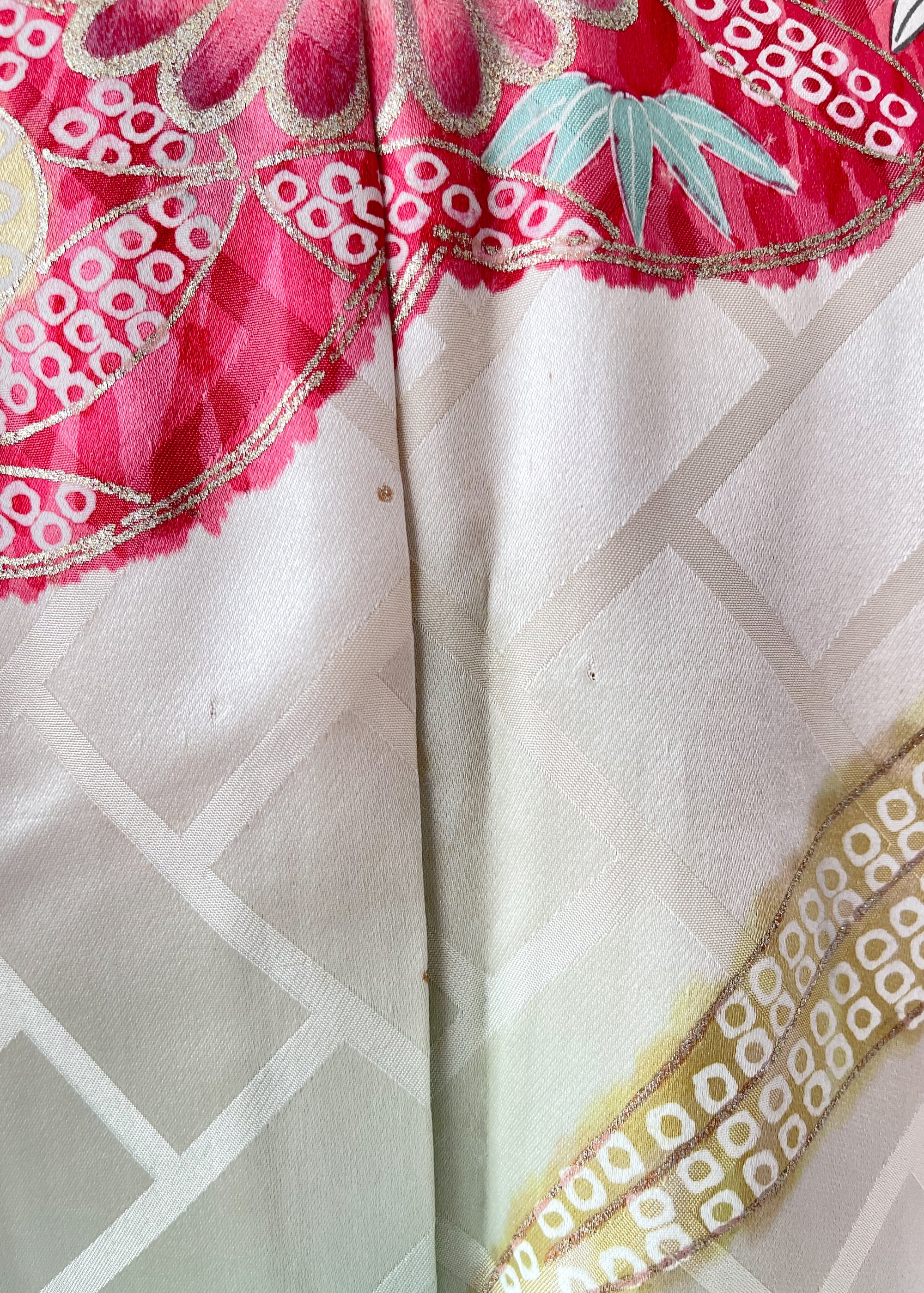 Vintage 1920s Hand-painted Kimono