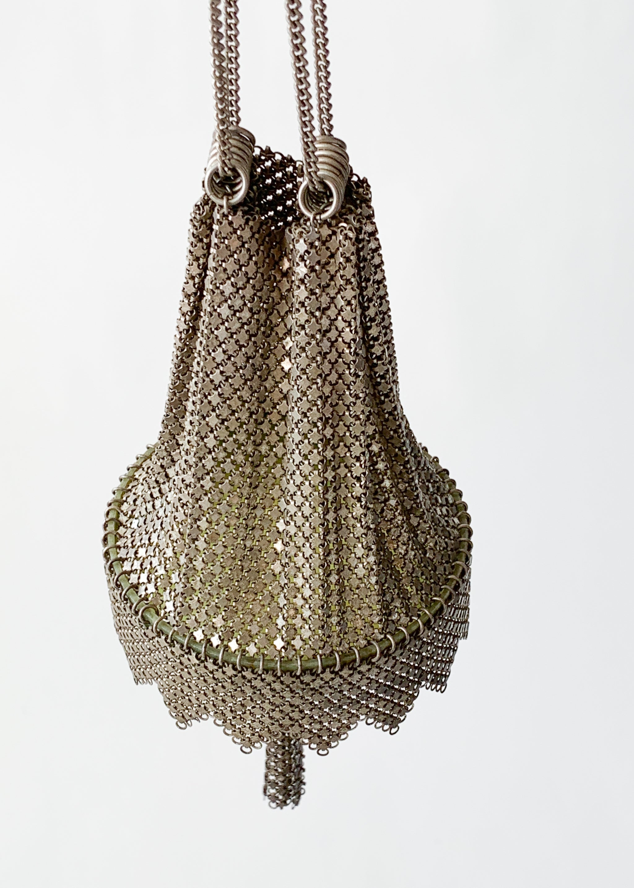 Vintage 1920s Mesh and Celluloid Purse