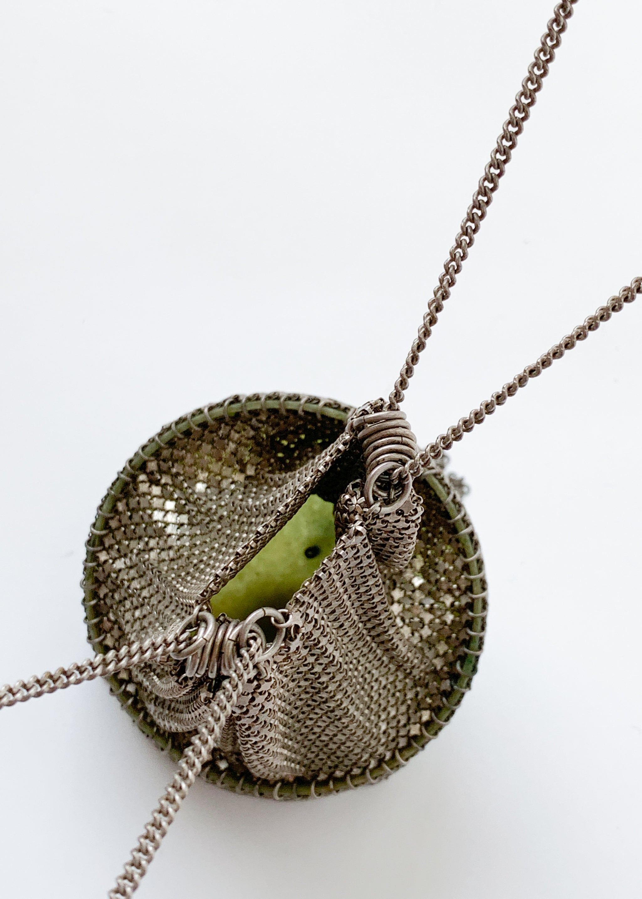 Vintage 1920s Mesh and Celluloid Purse