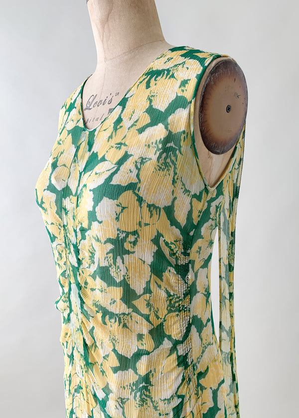 Vintage 1920s Silk Chiffon Dress - Raleigh Vintage