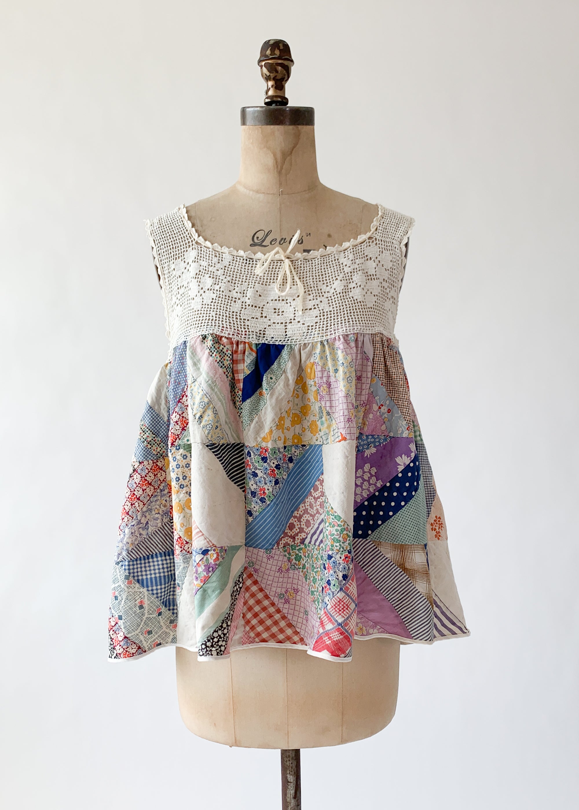 Vintage Remade 1930s Quilt Top
