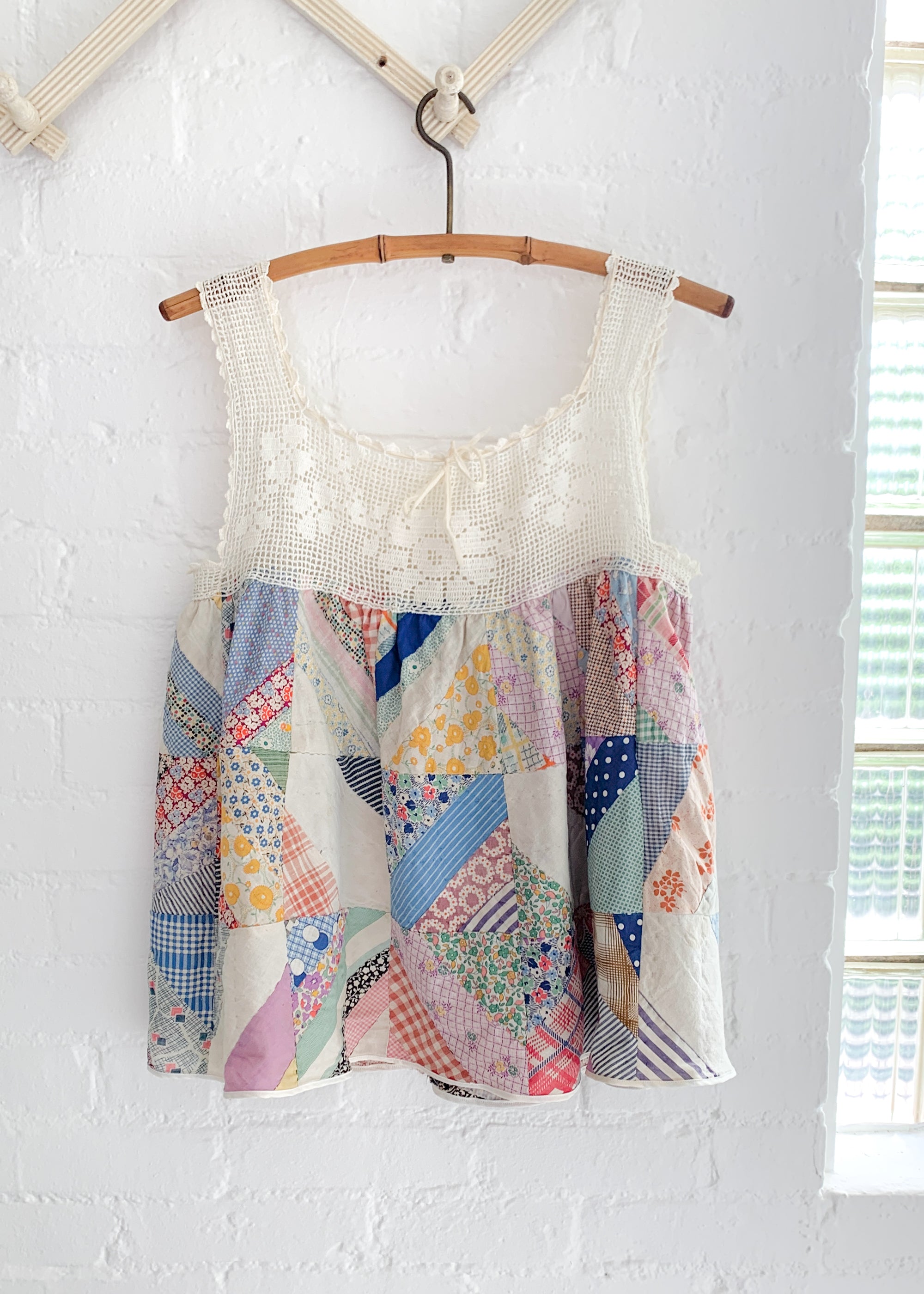 Vintage Remade 1930s Quilt Top