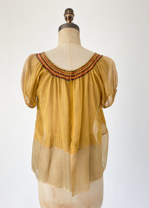 Vintage 1930s Blouse worn by Dorothy Lamour