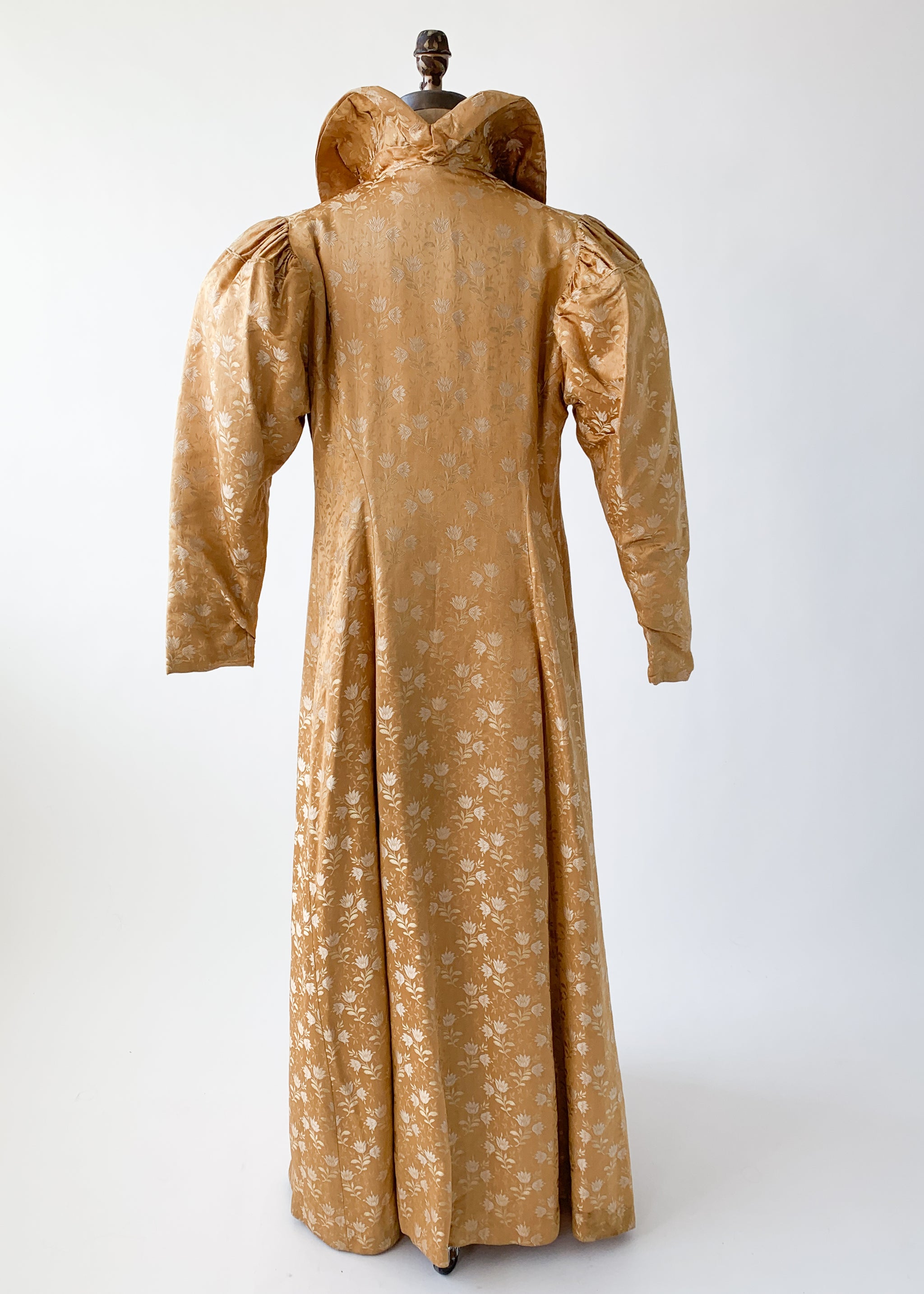 Vintage brocade coat top