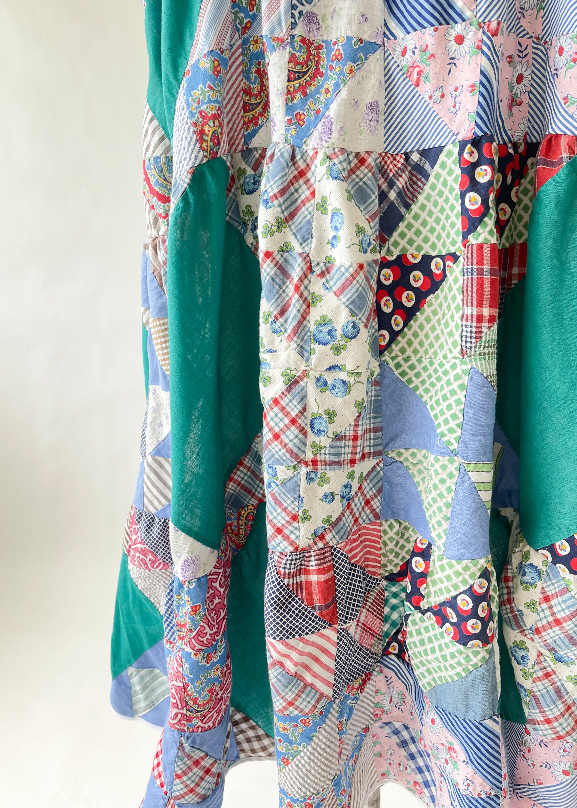 Reworked 1930s Summer Quilt Dress