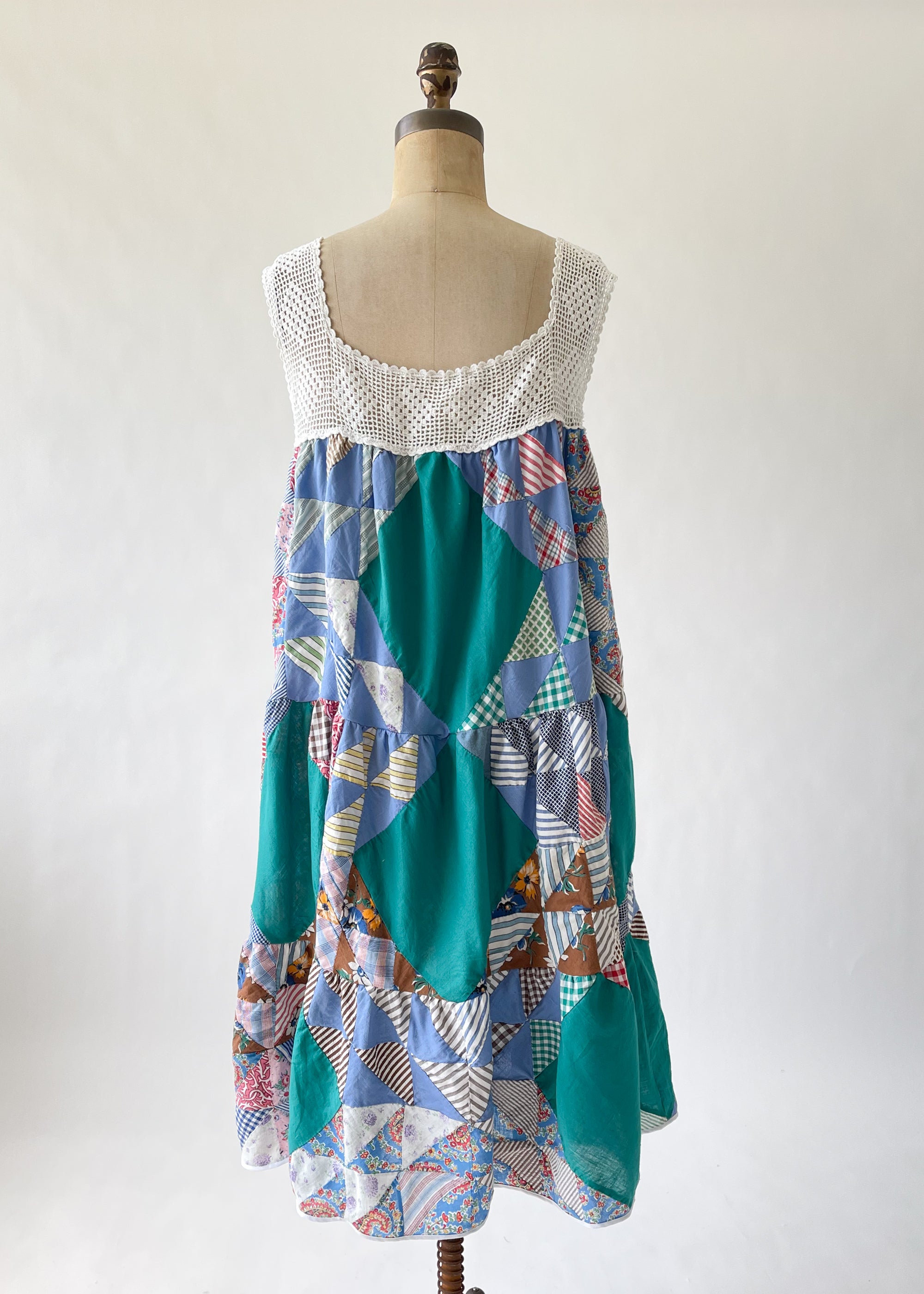 Reworked 1930s Summer Quilt Dress