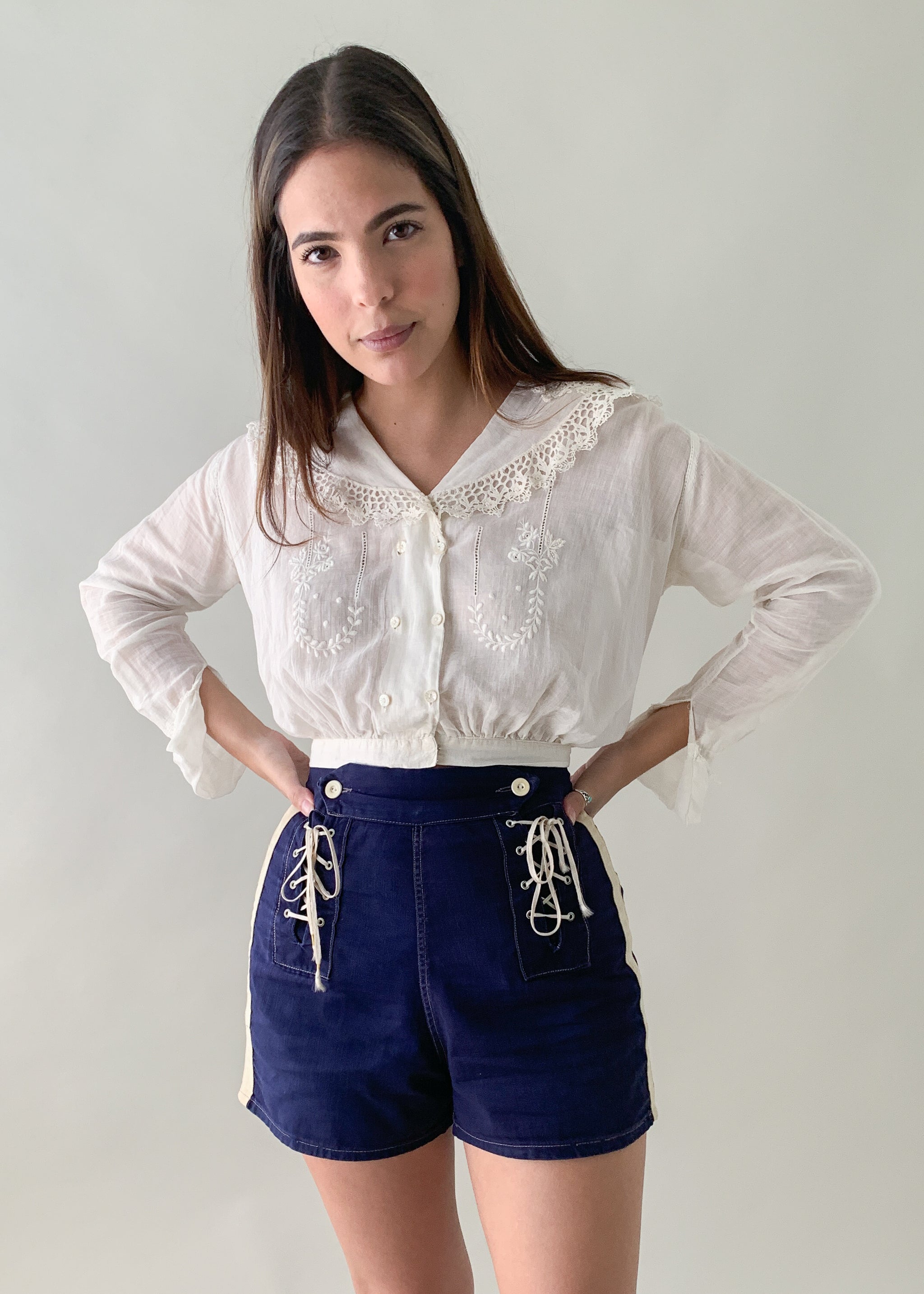Vintage 1930s Sailor Shorts