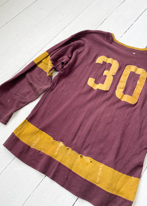 Vintage 1940s Football Jersey