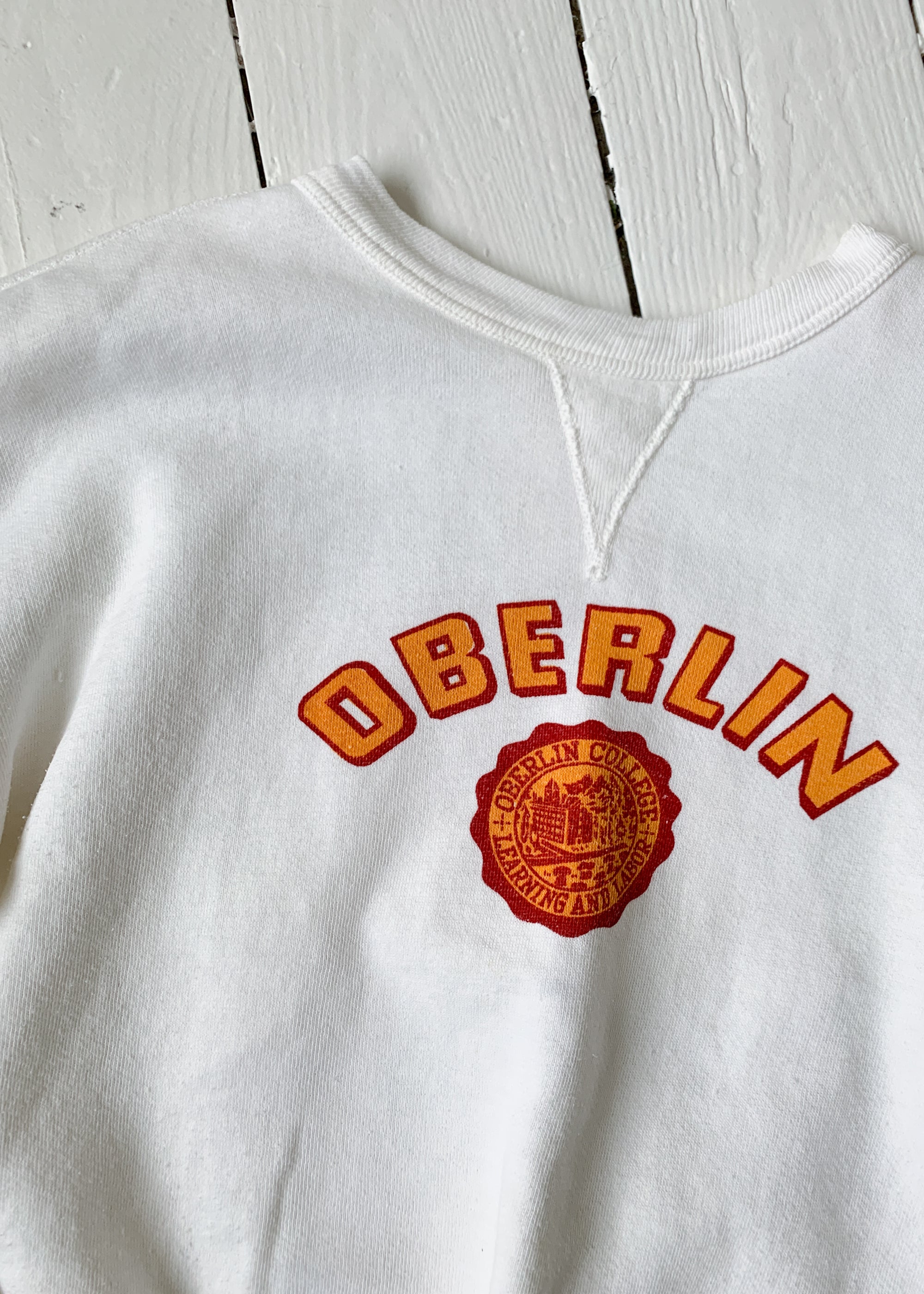 Vintage 1950s Oberlin Sweatshirt