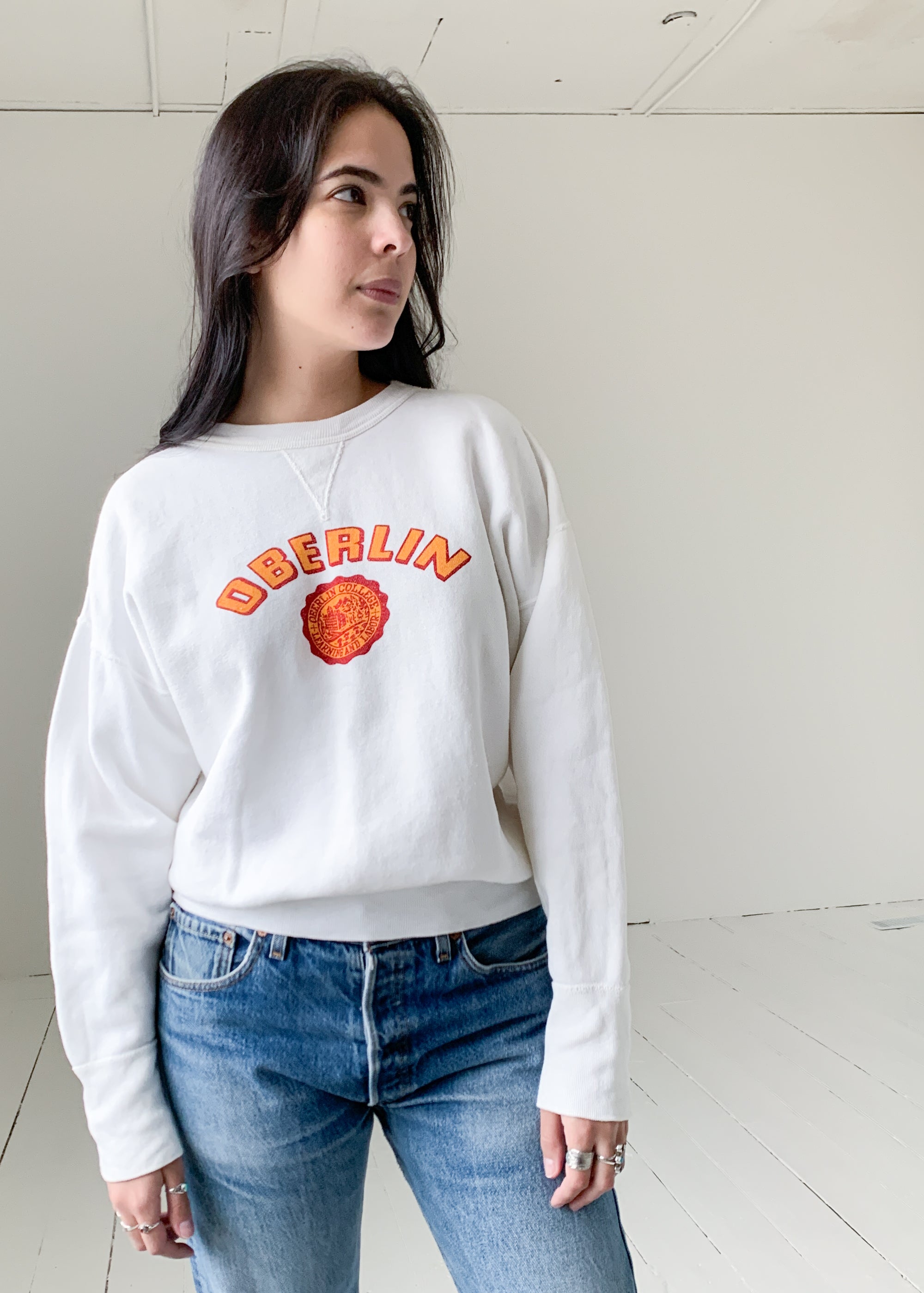 Vintage 1950s Oberlin Sweatshirt