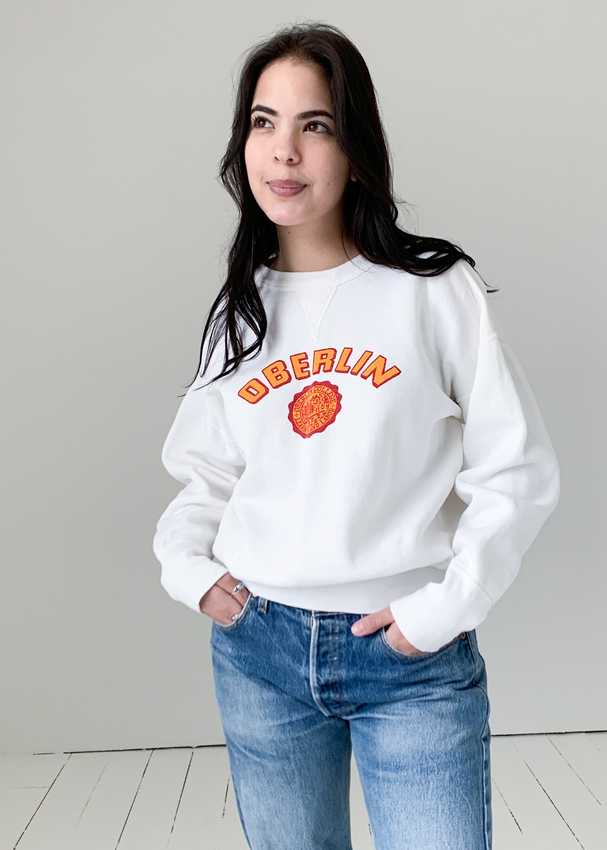 Vintage 1950s Oberlin Sweatshirt