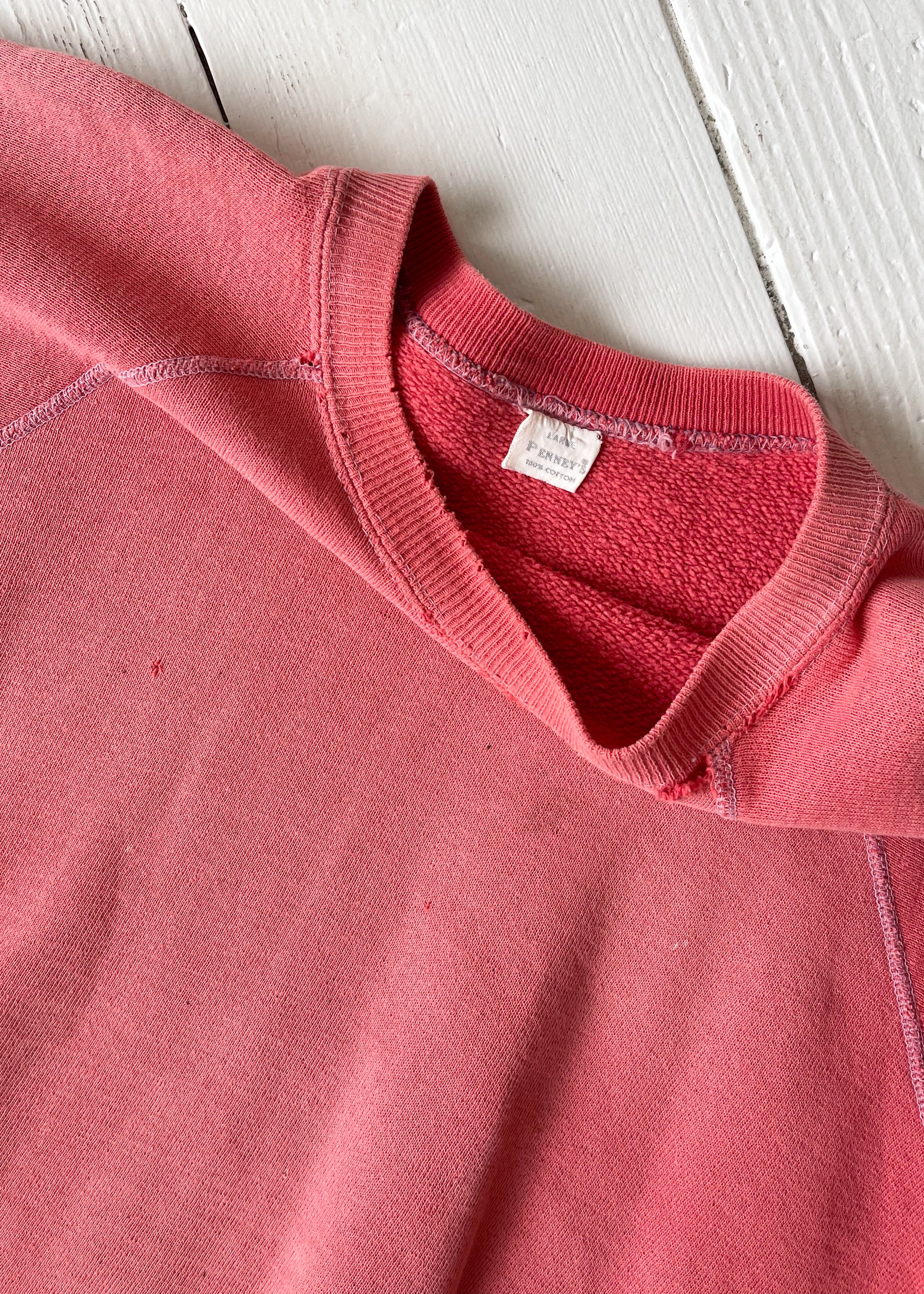 Vintage 1950s Penneys Short Sleeve Sweatshirt