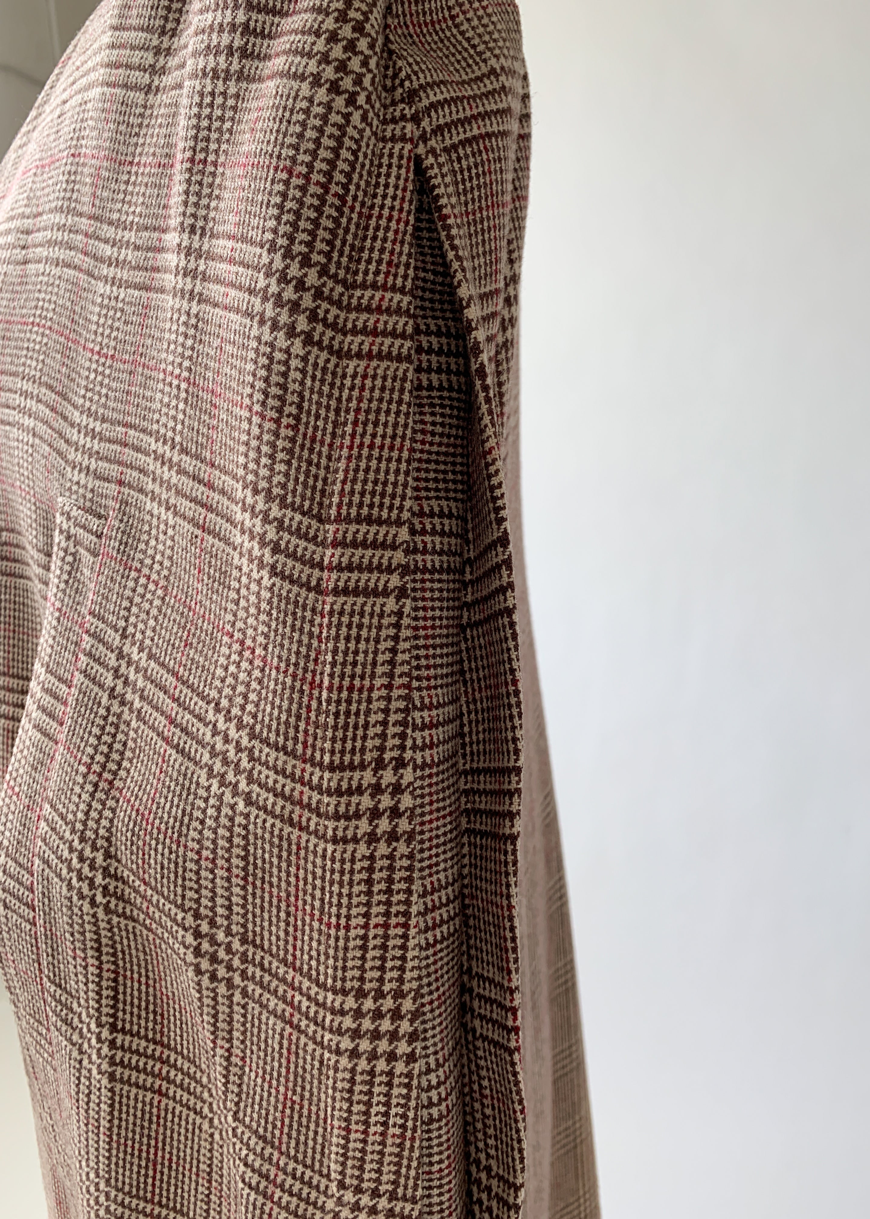 Vintage Late 1940s Wool Cape