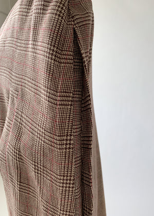 Vintage Late 1940s Wool Cape