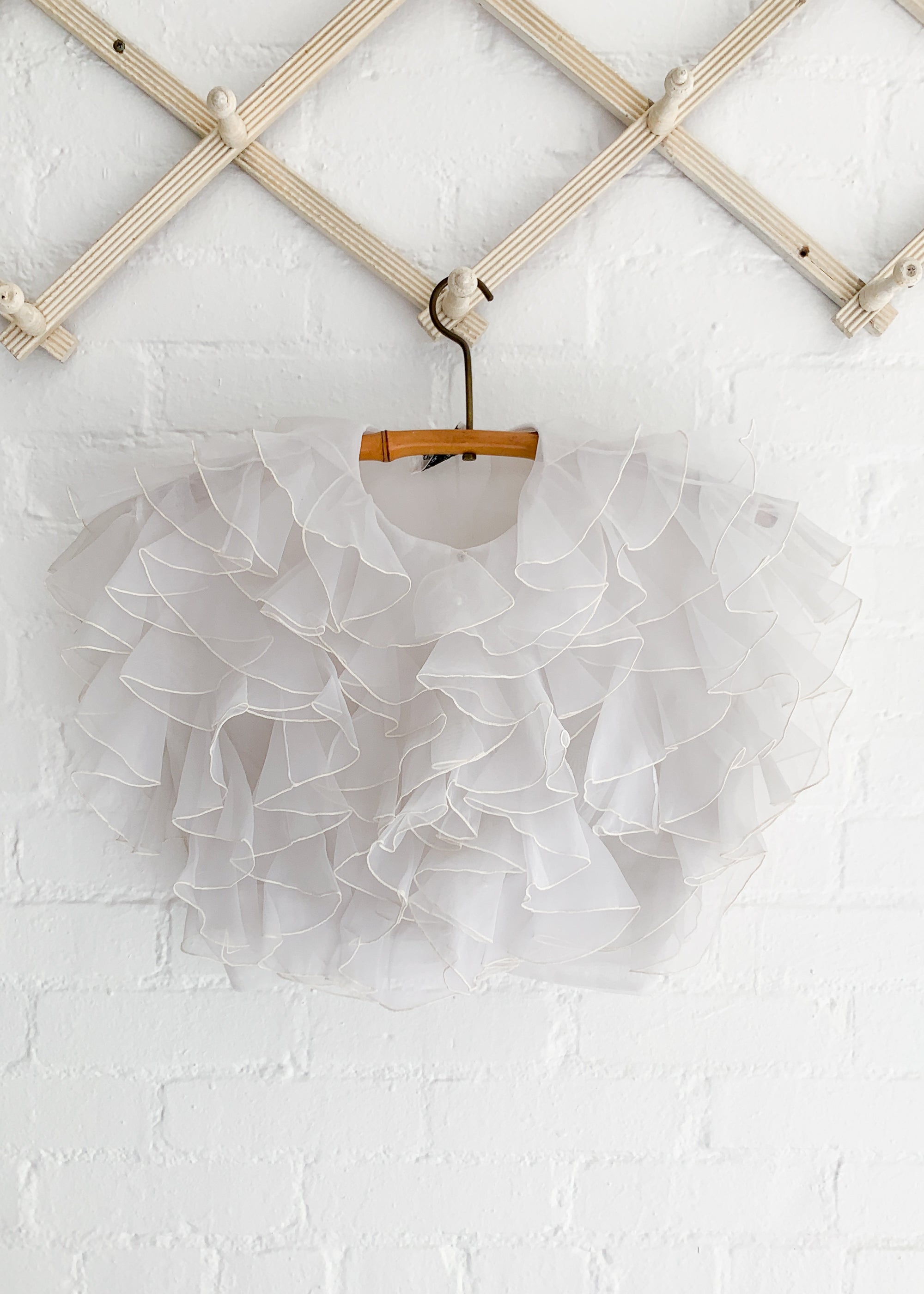 Vintage 1950s Ruffle Shirt