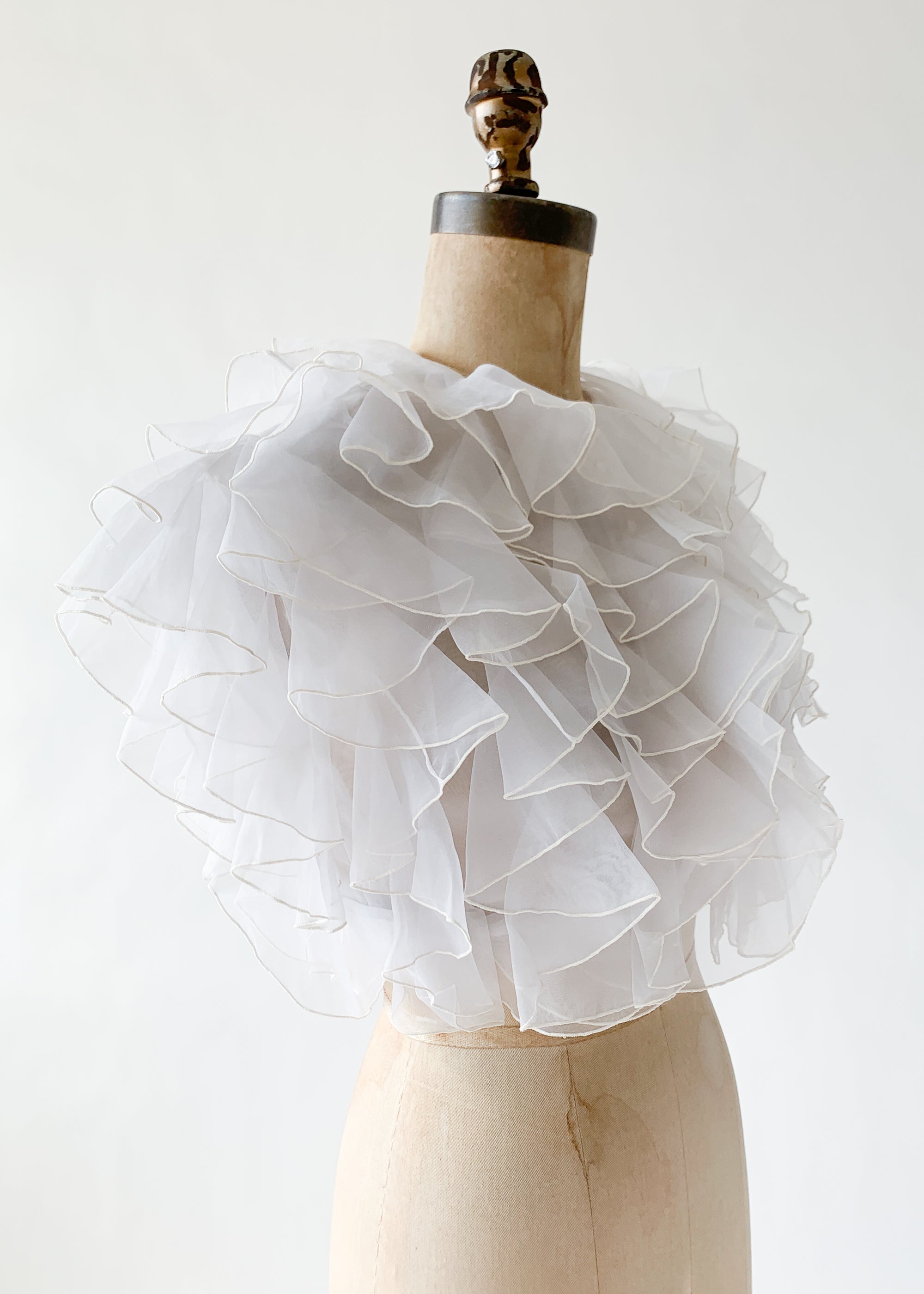 Vintage 1950s Ruffle Shirt