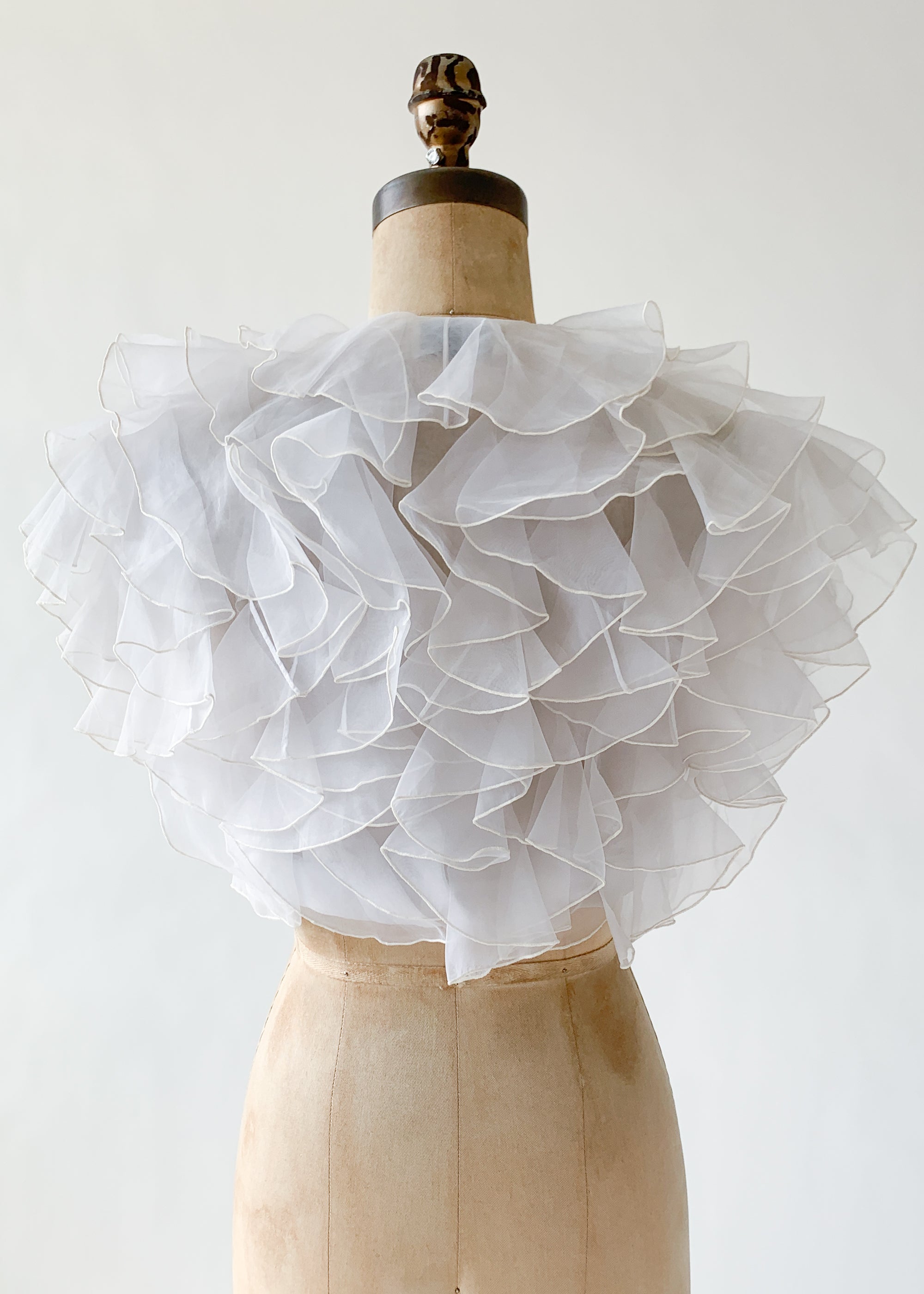 Vintage 1950s Ruffle Shirt