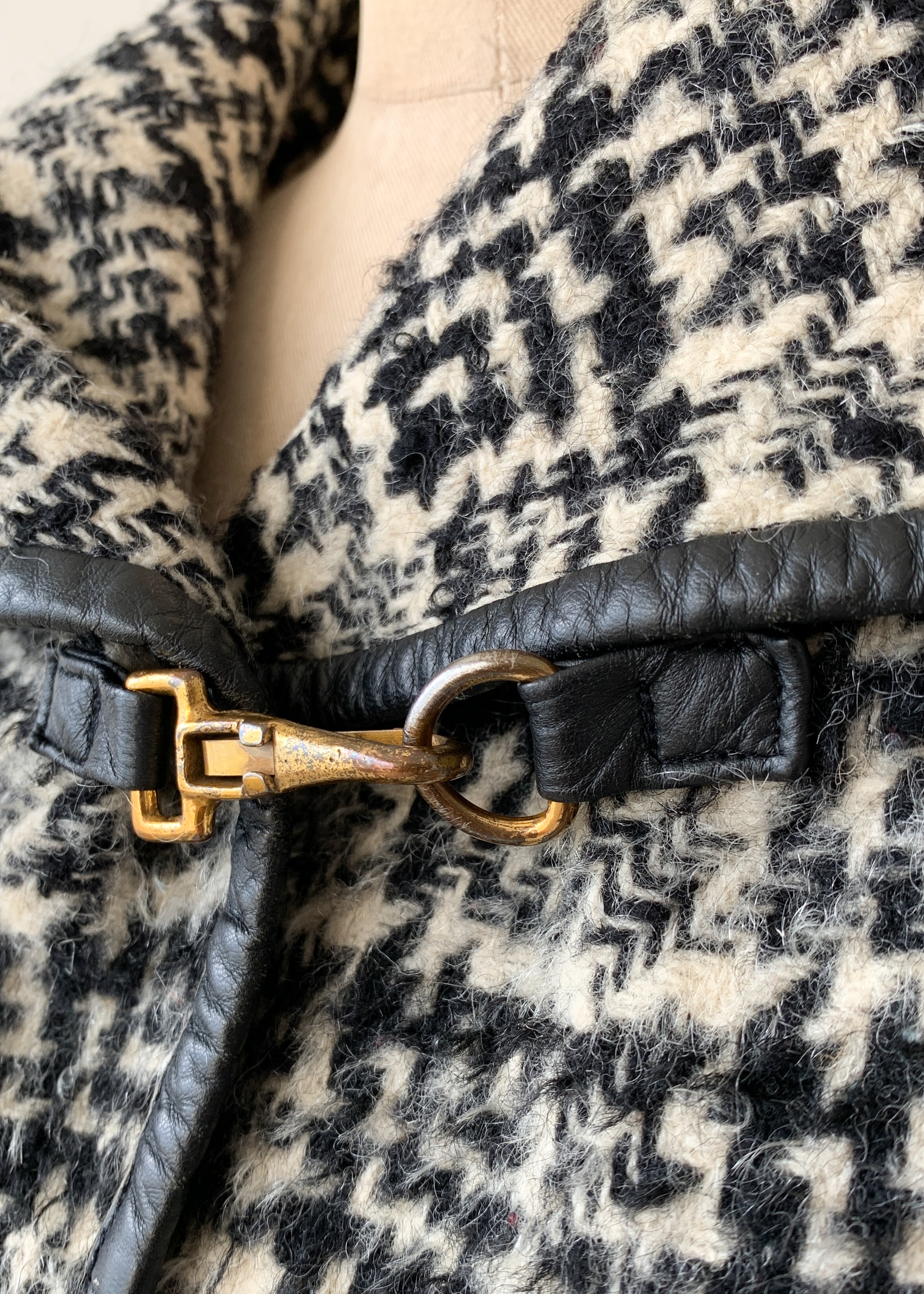 Vintage 1960s Bonnie Cashin Mohair Cape