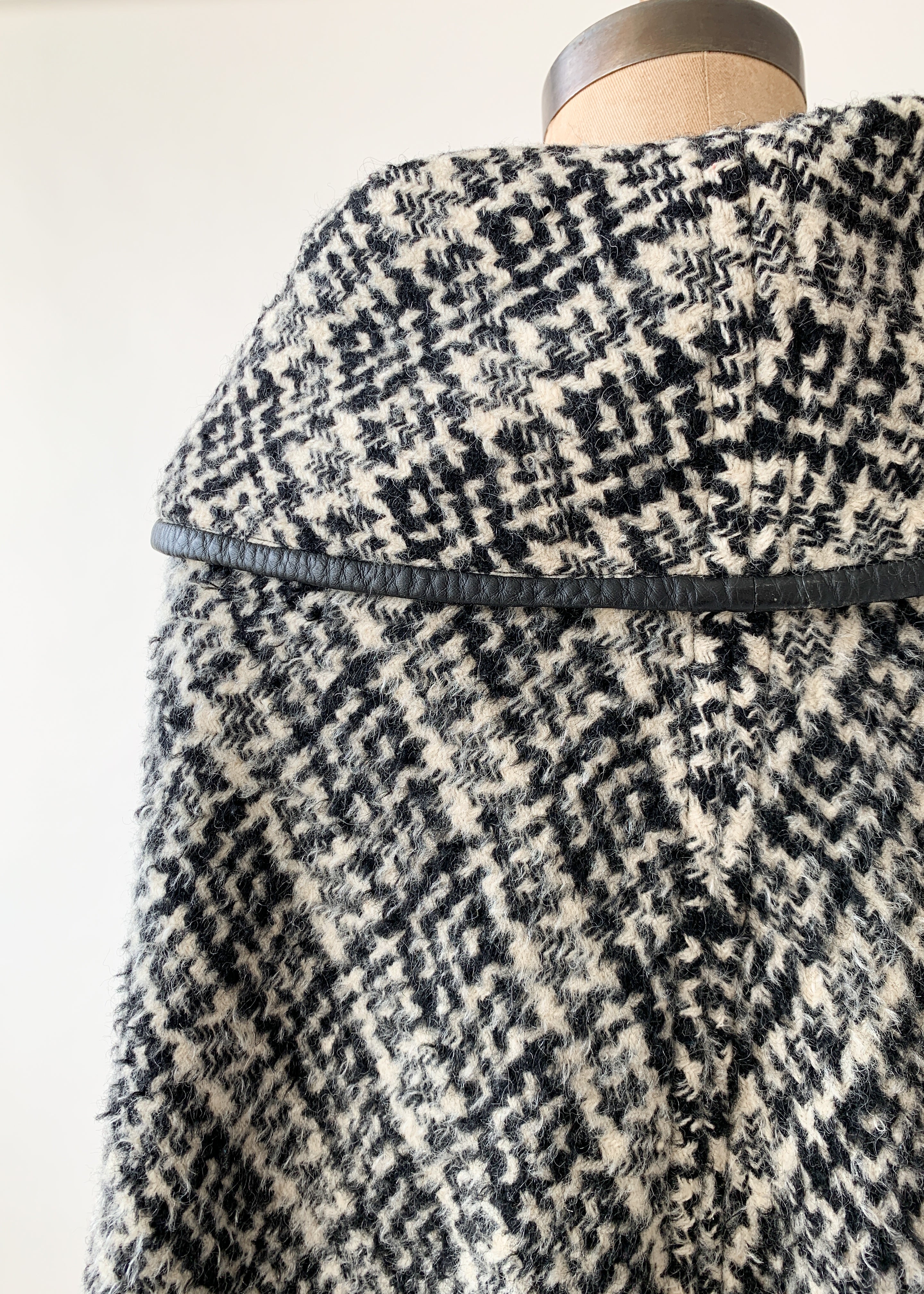 Vintage 1960s Bonnie Cashin Mohair Cape
