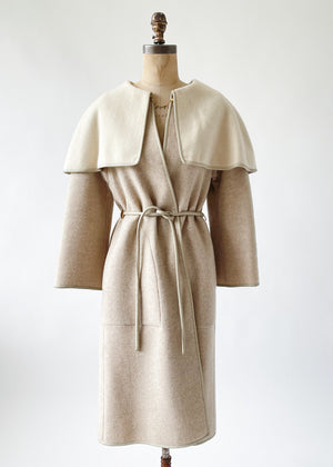 Vintage 1960s Bonnie Cashin Wool Coat