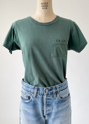 Vintage 1960s Green Favorite T-Shirt